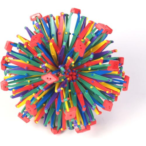 Hoberman Original Rainbow Sphere Expandable Play and Learn Kit - Image 2
