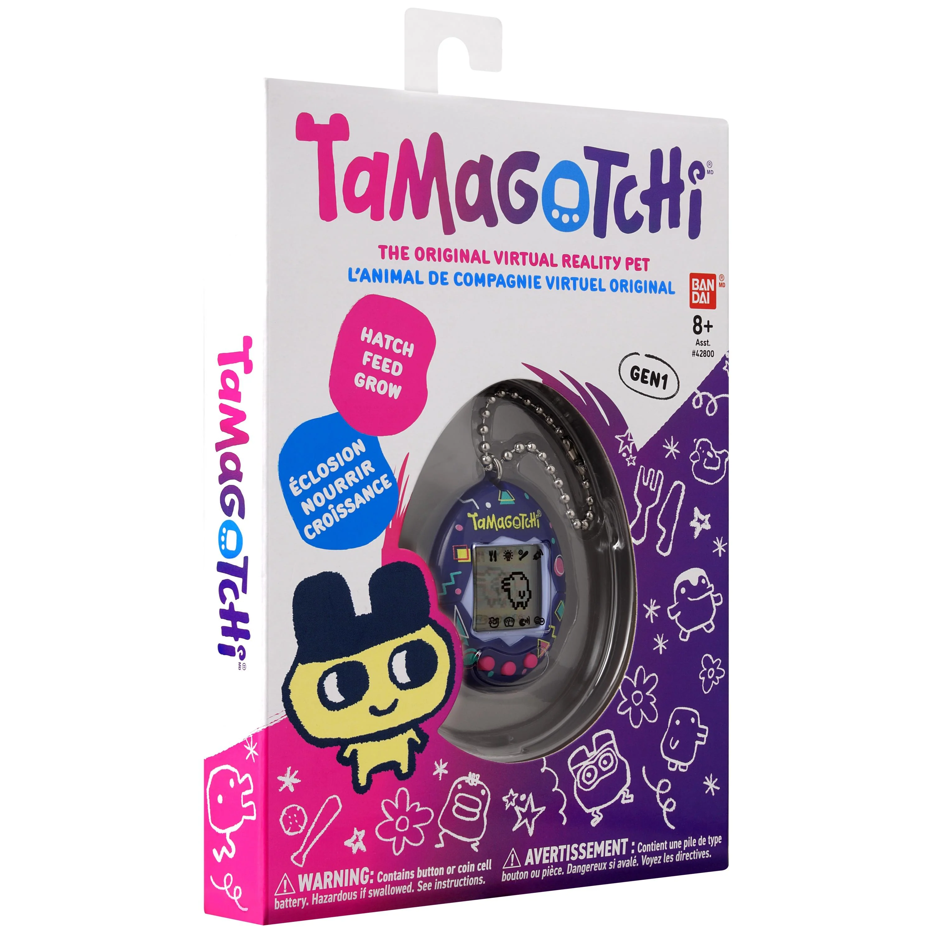 Tamagotchi Original 90s Edition - Interactive Digital Pet with Retro Style - Image 3