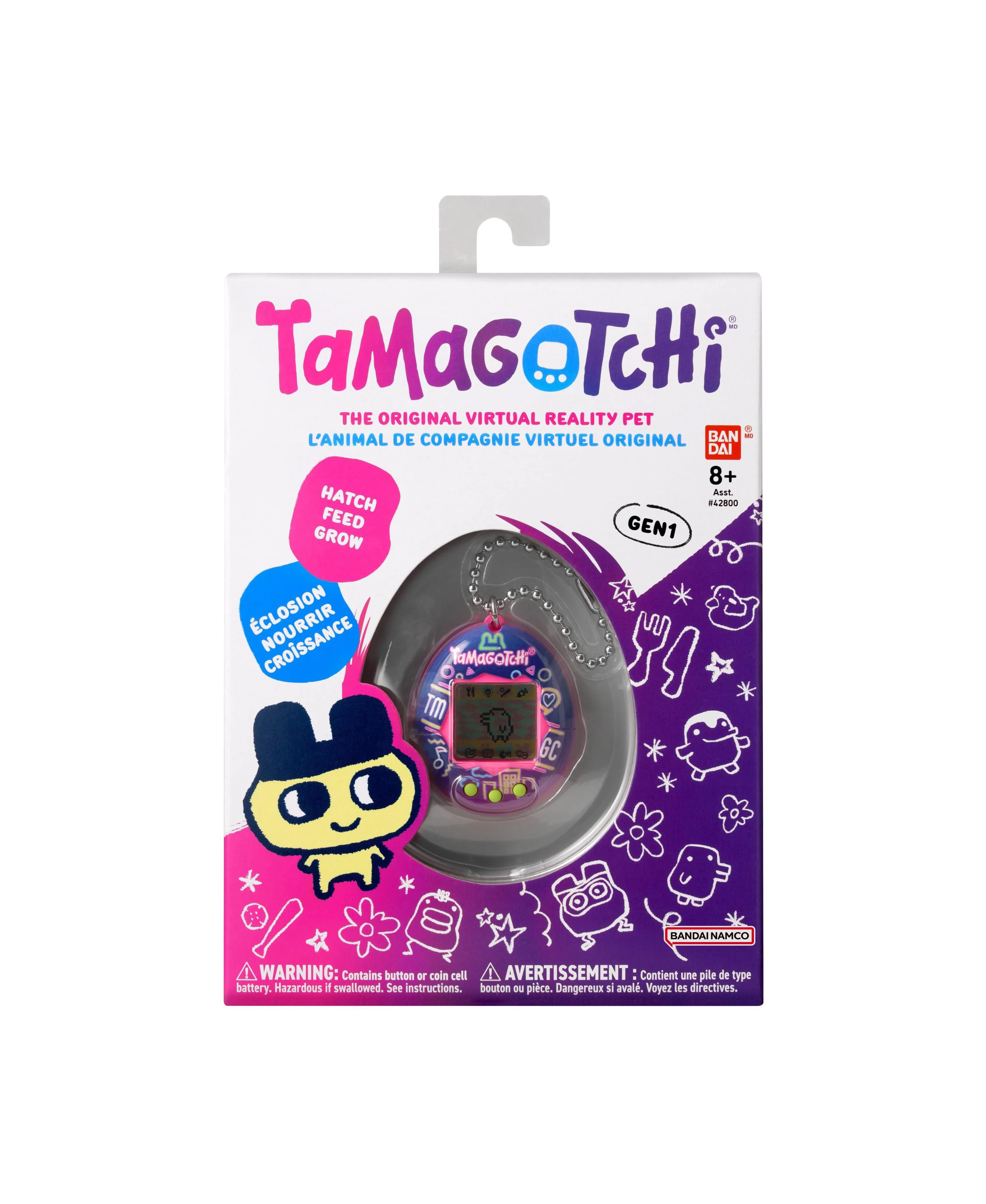 Tamagotchi Original Neon Lights Edition - Interactive Digital Pet - Image 4