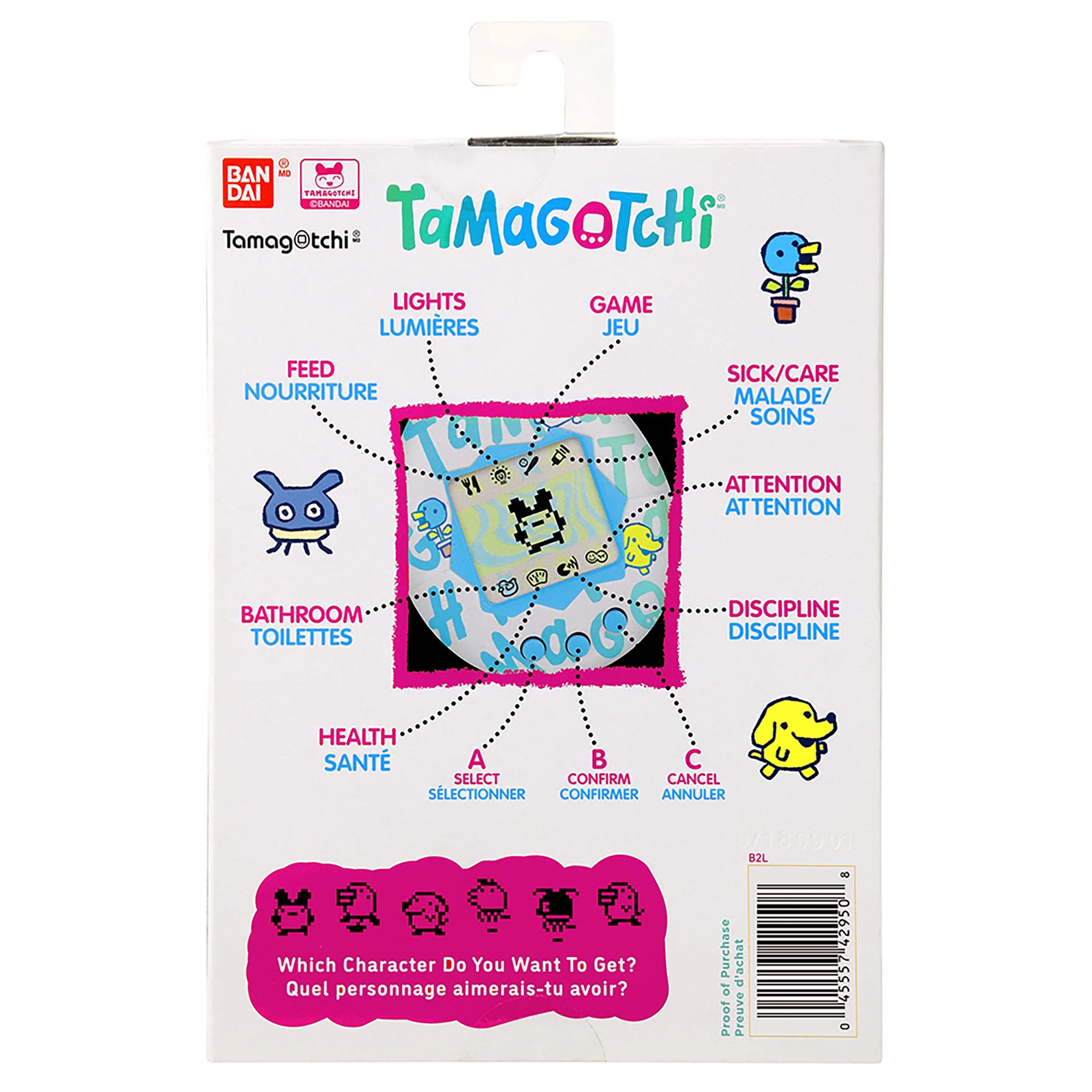 Tamagotchi Original Gen2 Electronic Pet - Tie Dye - Image 4