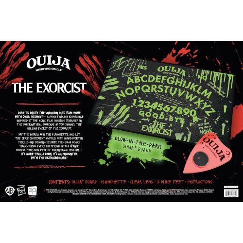 Ouija The Exorcist Game Officially Licensed Glow-in-the-Dark Board - Image 2