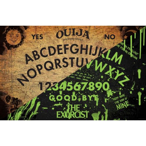 Ouija The Exorcist Game Officially Licensed Glow-in-the-Dark Board - Image 5