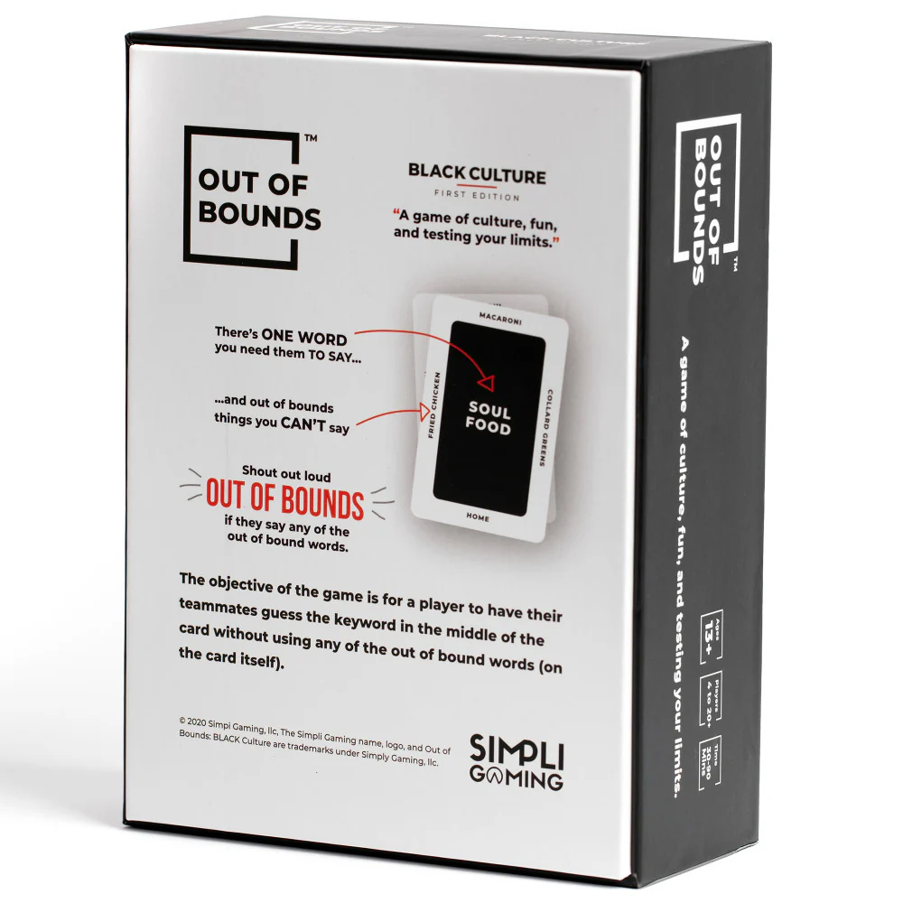 Out of Bounds: Black Culture - First Edition Party Game - Image 2