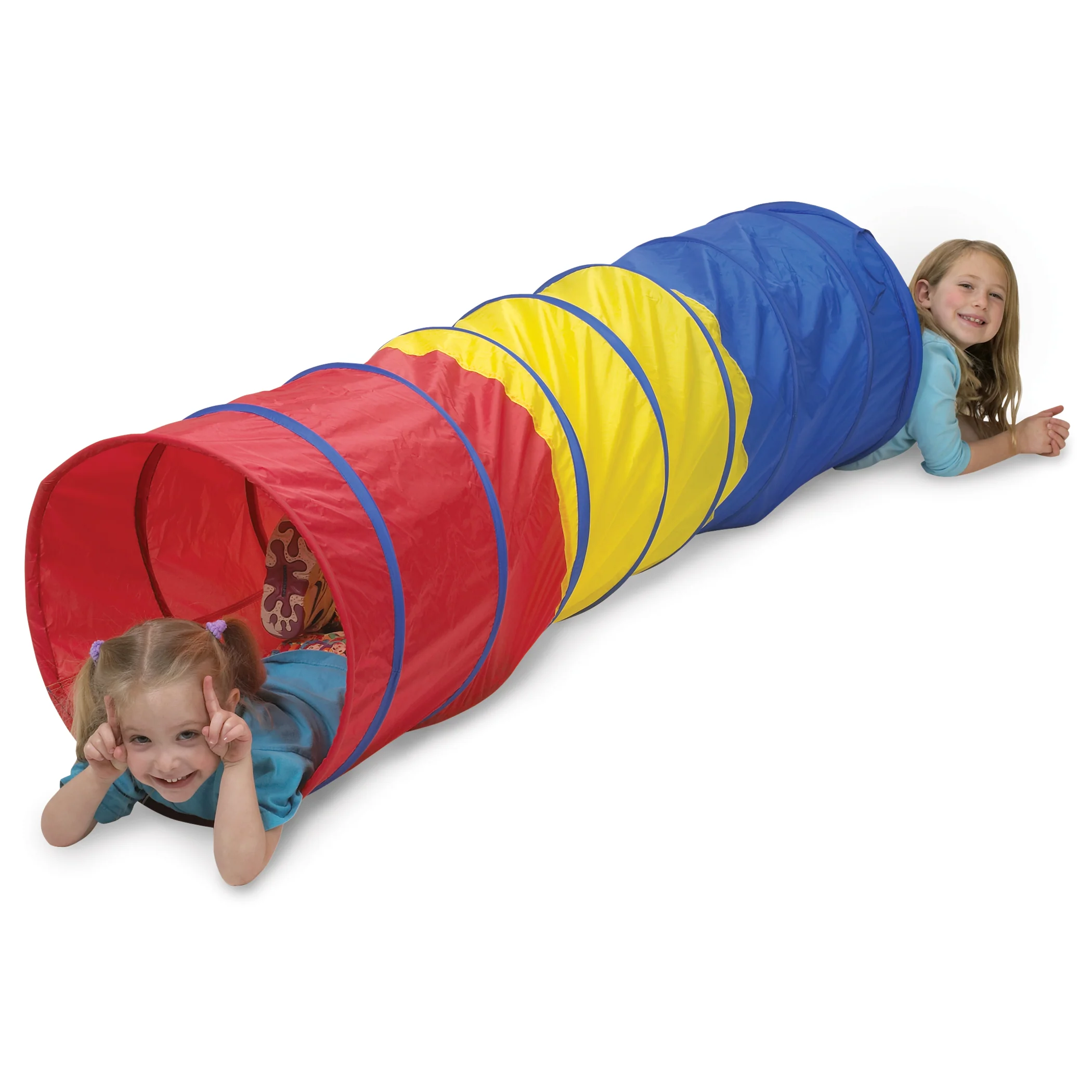 Pacific Play Tents Find Me Multi-Color Play Tunnel - 6' x 19" - Image 2