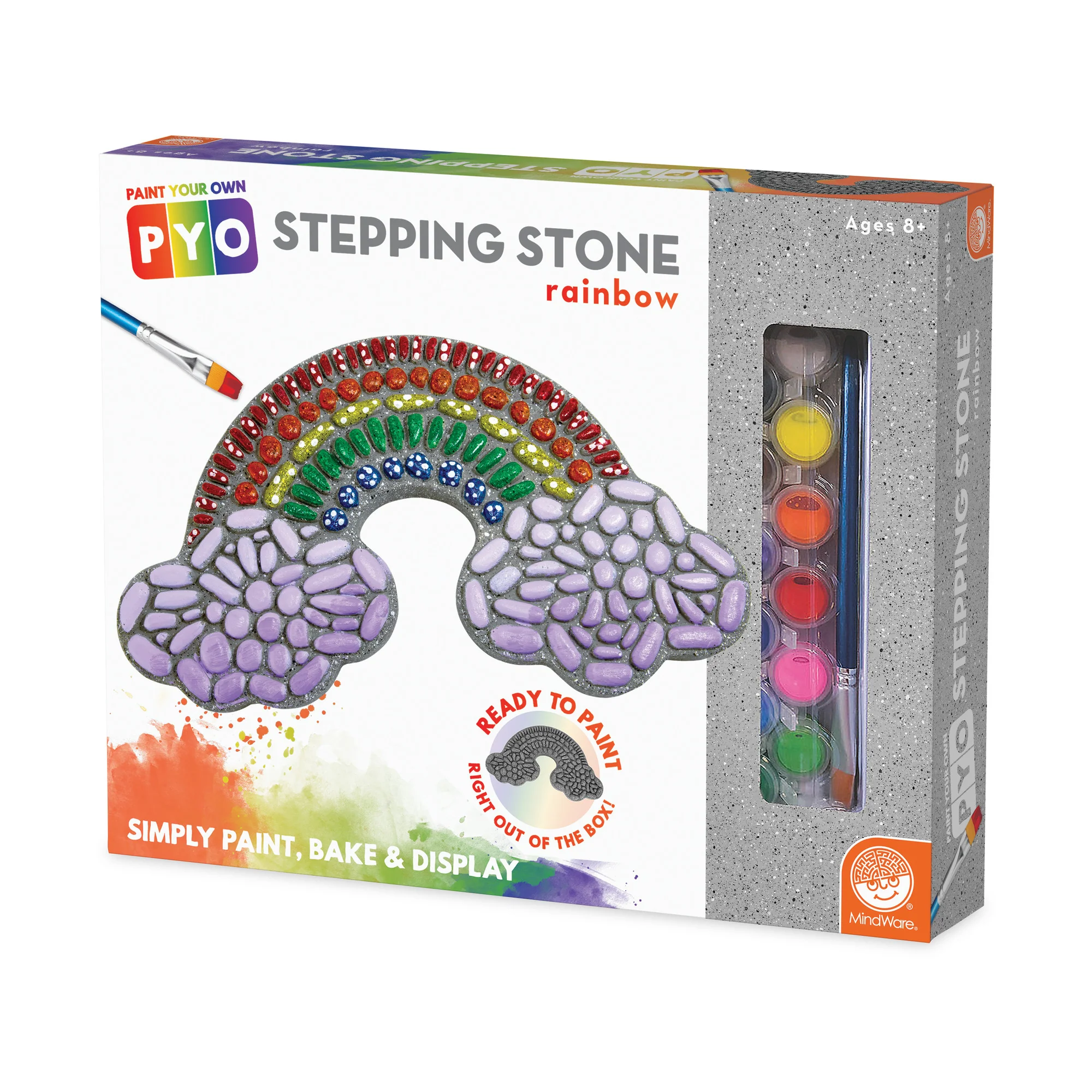 Creative Escapes Rainbow Stepping Stone Paint Kit - Multicolor - Image 2