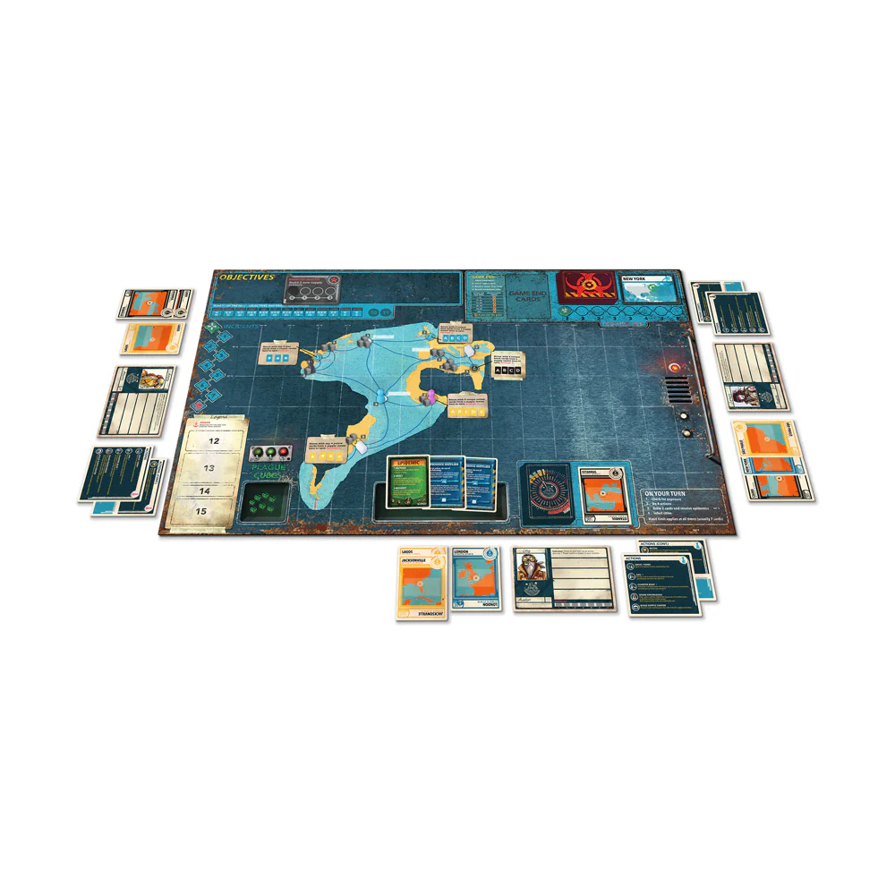 Z-Man Games Pandemic: Legacy Season 2, Black Edition Board Game - Image 3
