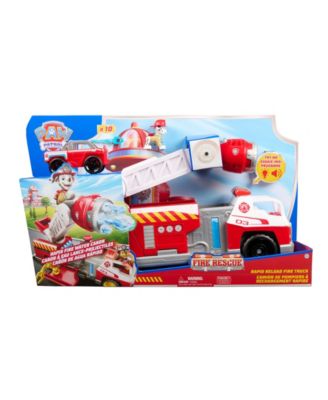 Paw Patrol Fire Rescue Rapid Reload Fire Truck - Image 4