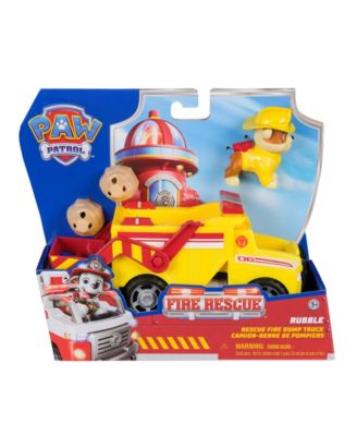Paw Patrol Fire Rescue Rubble's Firefighter Truck - Image 7