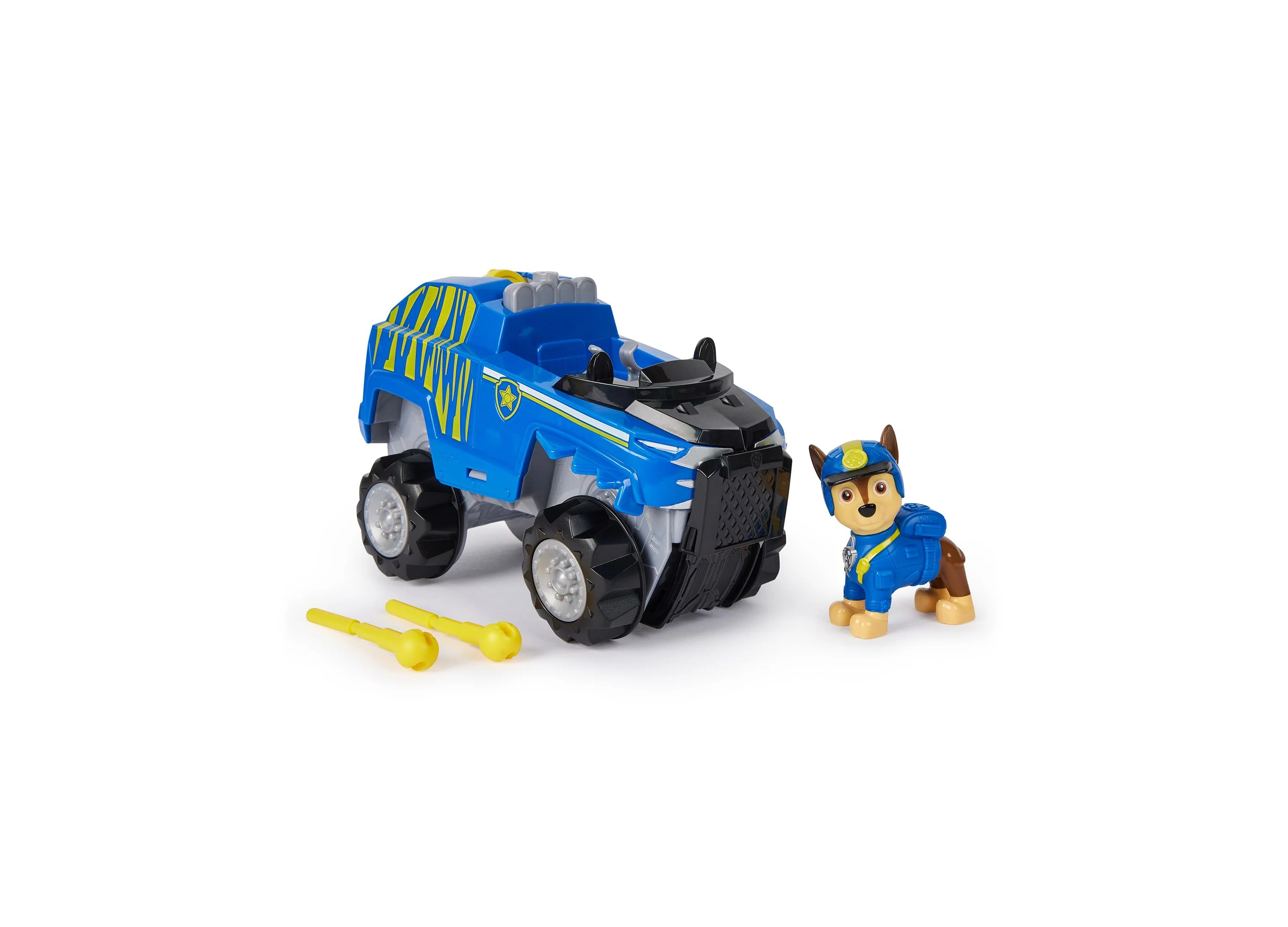 Paw Patrol Jungle Pups Chase Tiger Vehicle with Collectible Action Figure