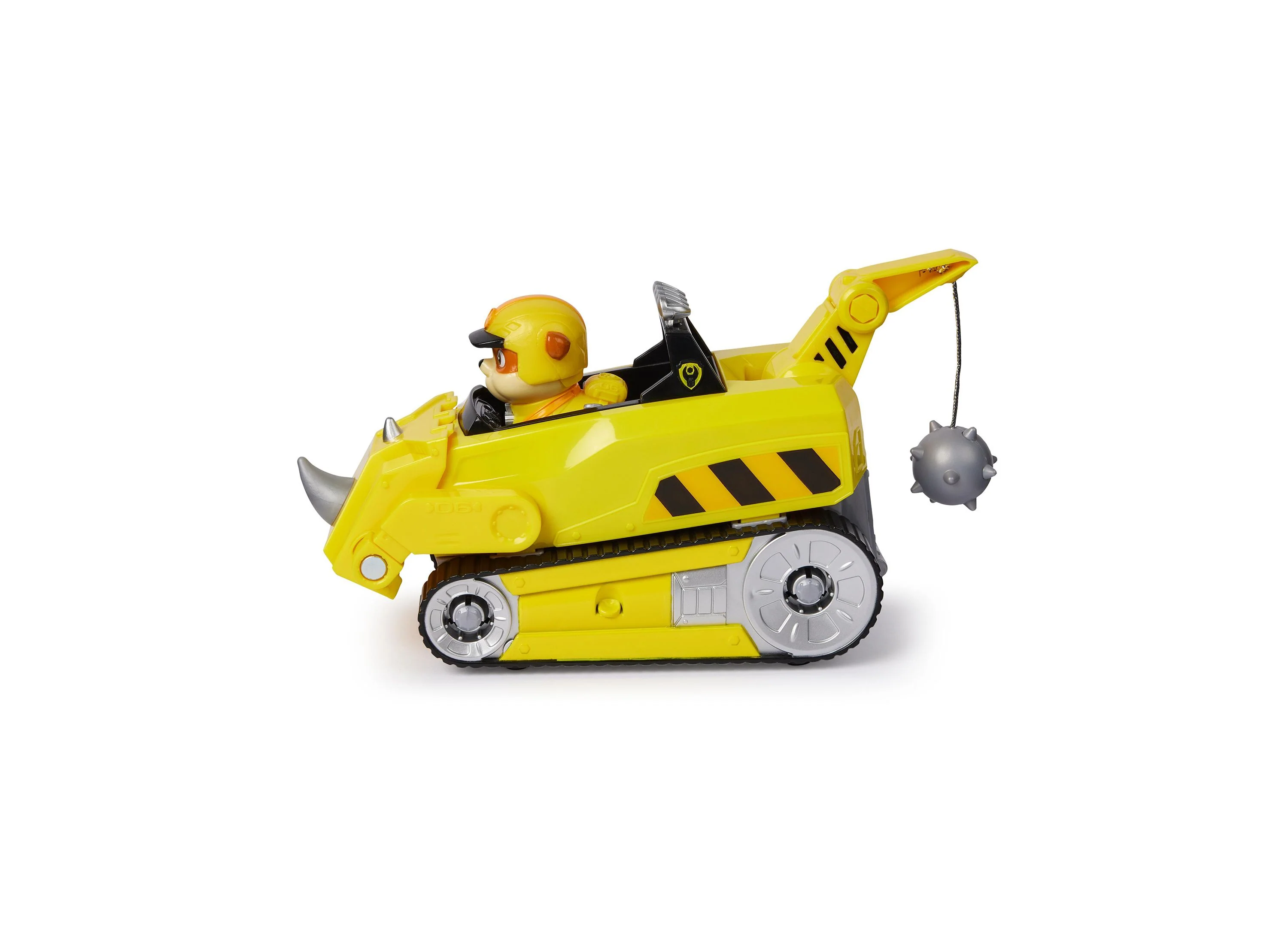 Paw Patrol Jungle Pups Rubble Rhino Vehicle with Action Figure - Image 3