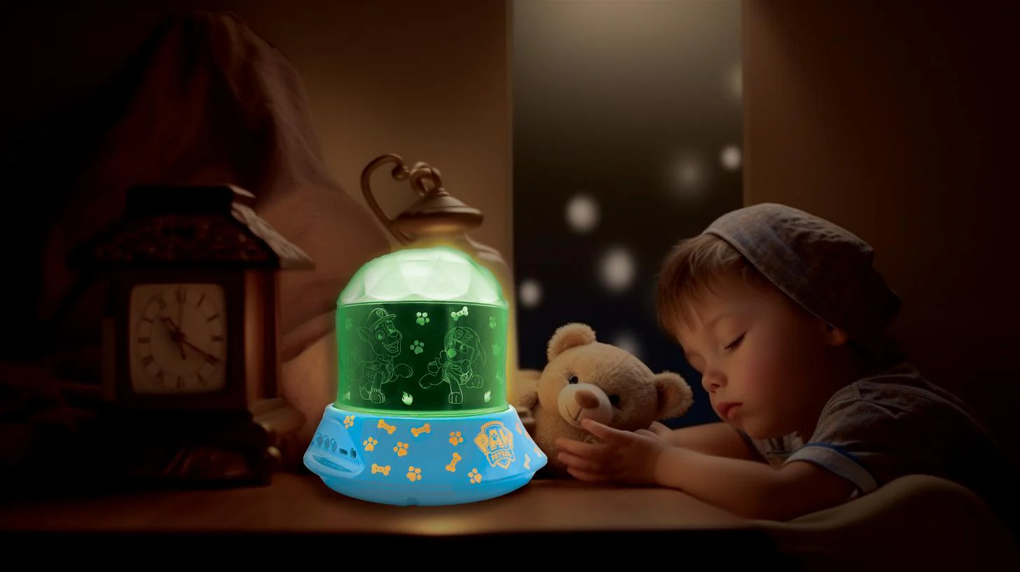 Paw Patrol Nightlight Projector with Speaker - Chase & Friends Multicolor - Image 4