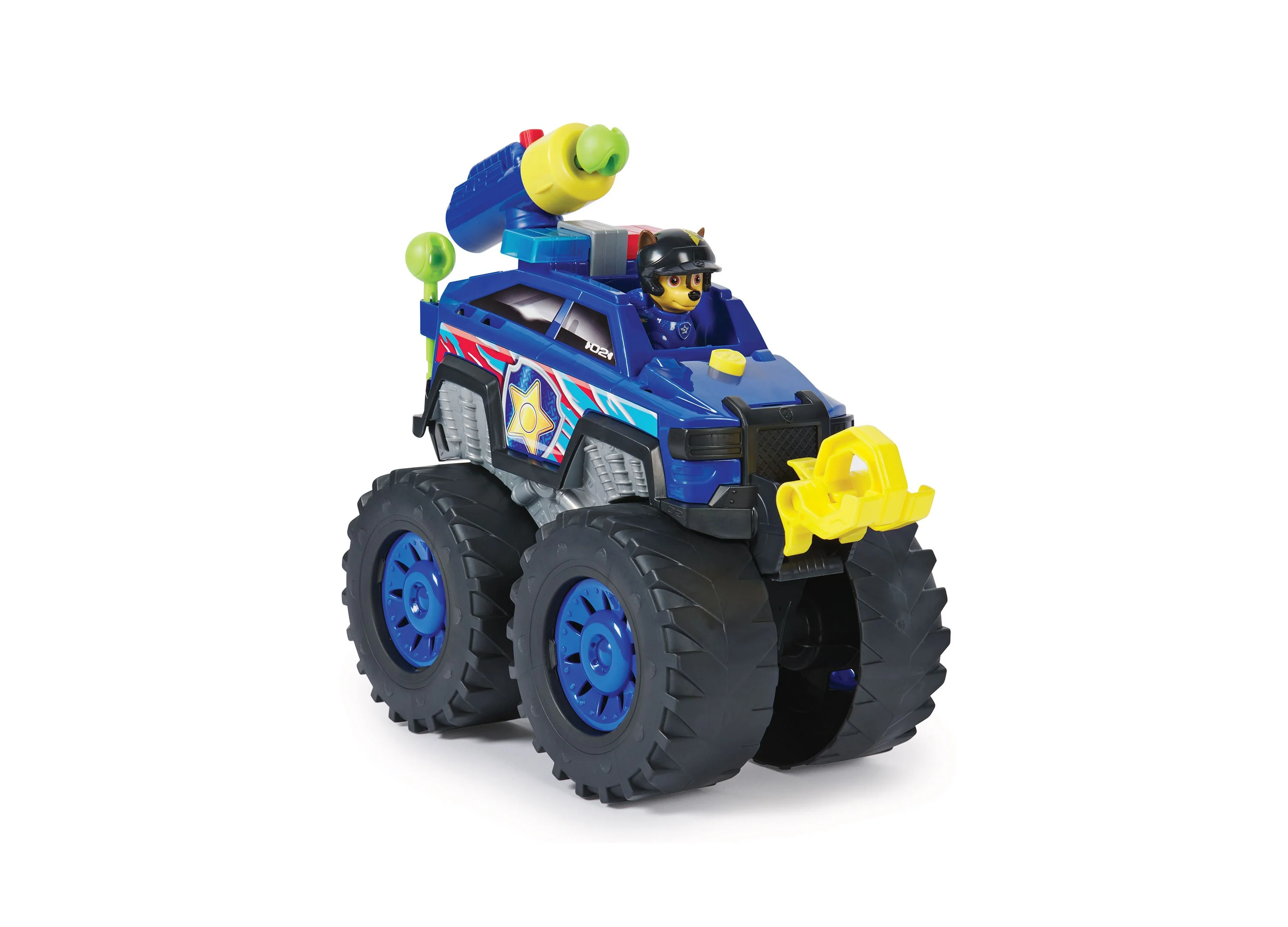 Paw Patrol Rescue Wheels Chase's Power Haulin Cruiser Toy Truck - Image 2
