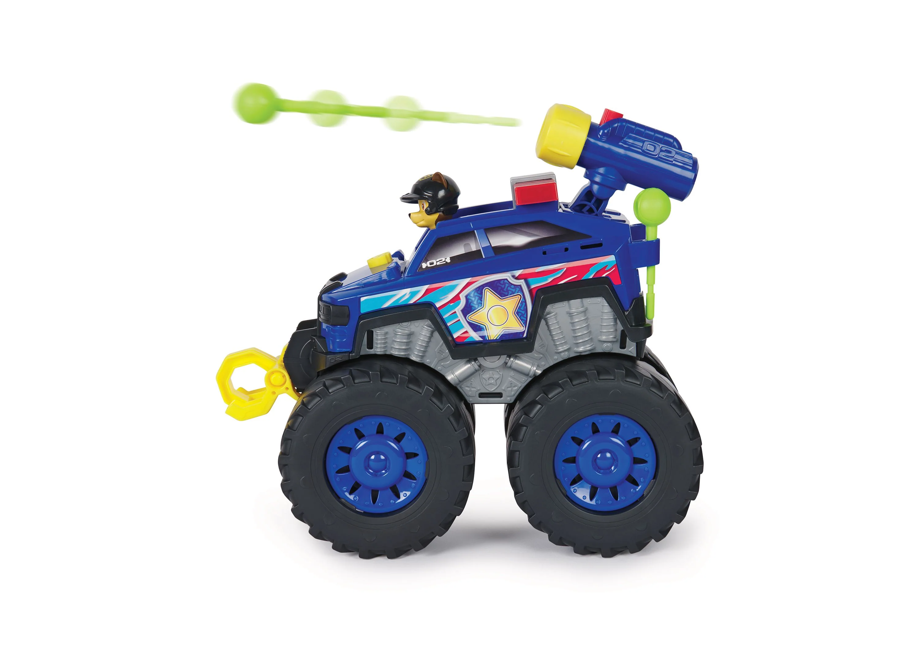 Paw Patrol Rescue Wheels Chase's Power Haulin Cruiser Toy Truck - Image 3