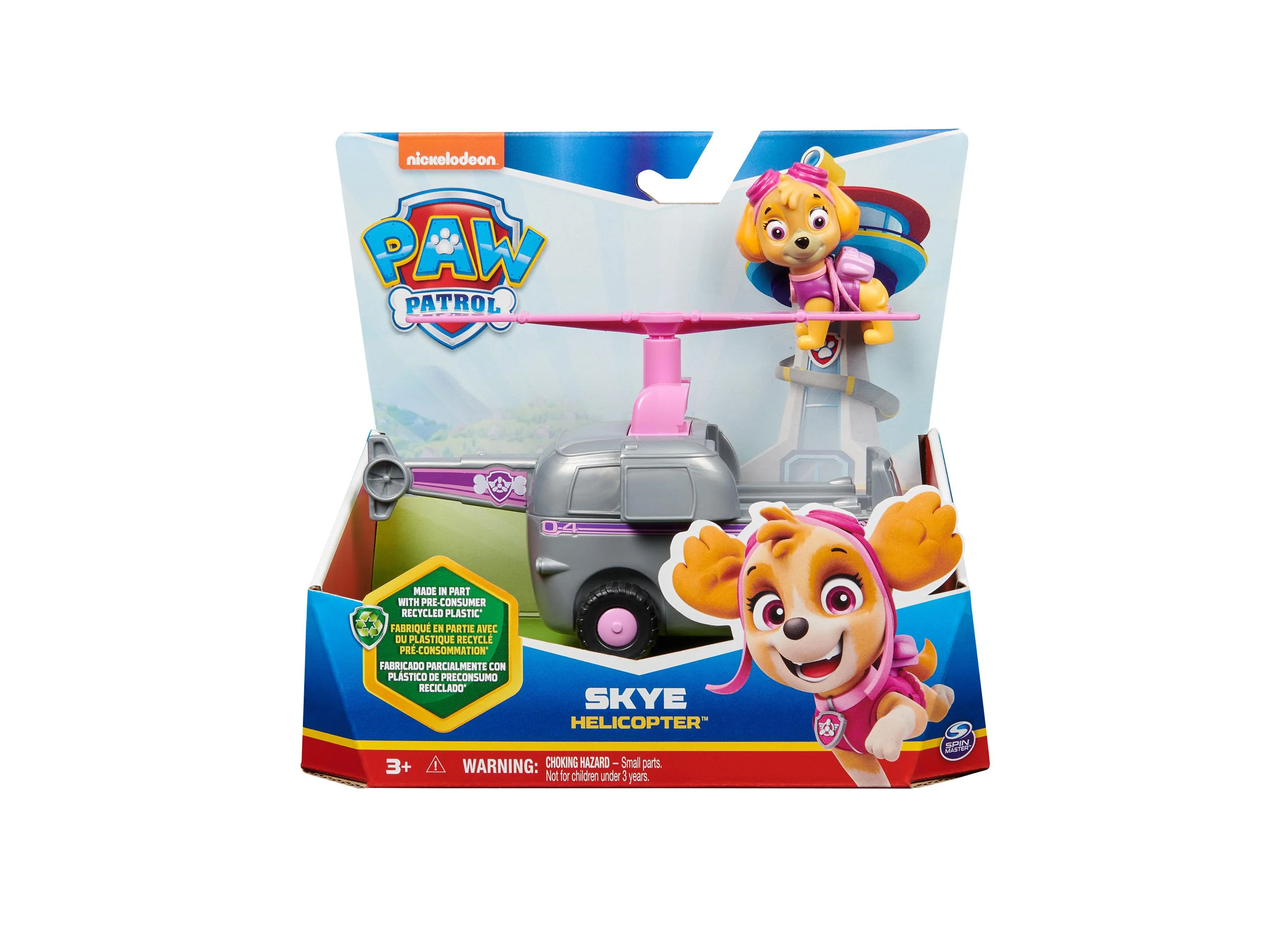 Paw Patrol Skye's Helicopter Toy Vehicle with Action Figure - Image 4