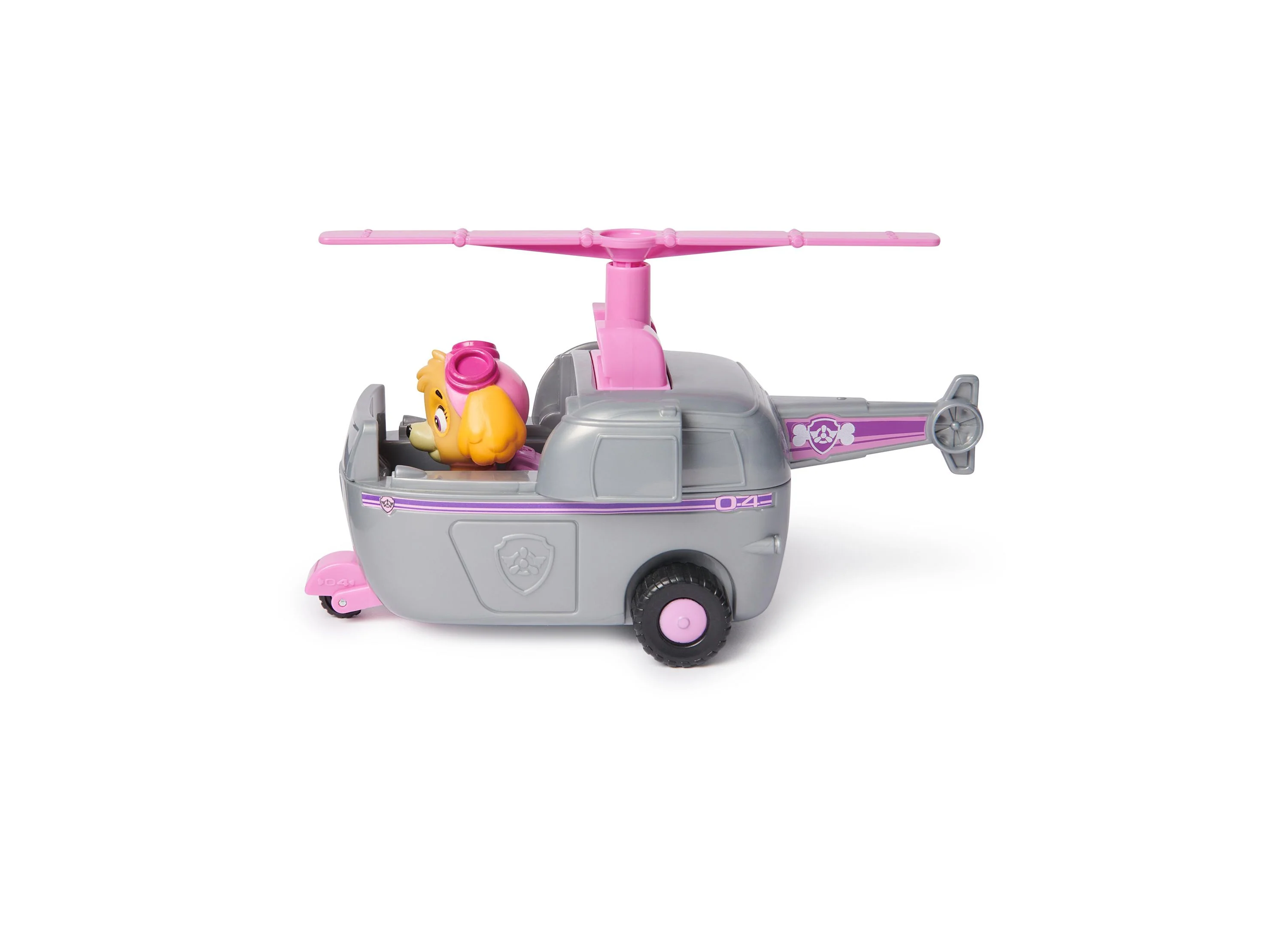 Paw Patrol Skye's Helicopter Toy Vehicle with Action Figure - Image 7