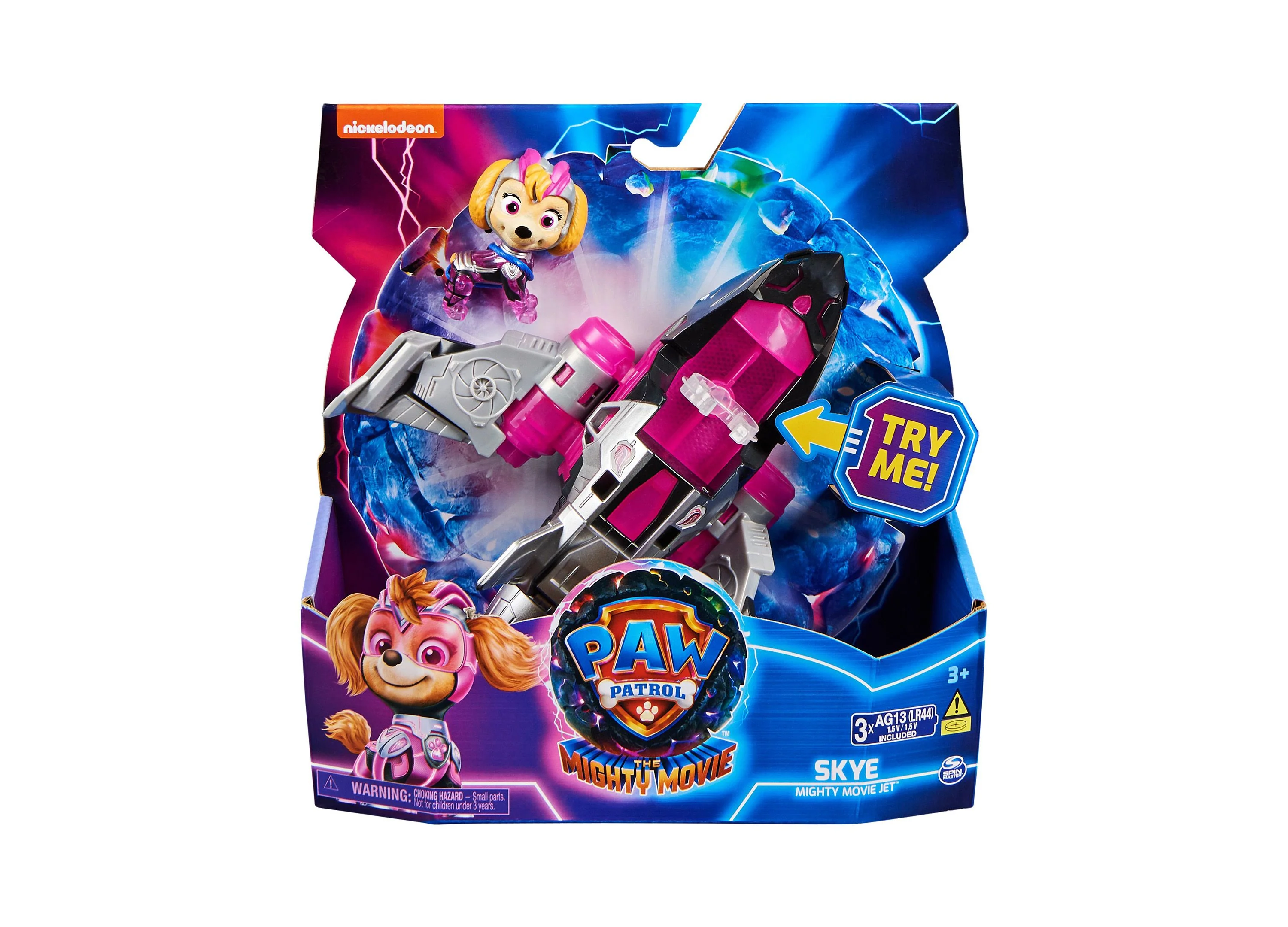 PAW Patrol Mighty Movie Skye's Transforming Jet - Action Figure Playset - Image 9