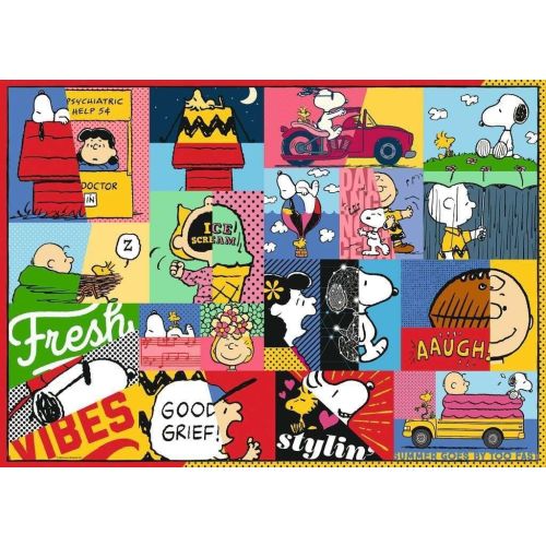 Peanuts Moments Collage Movies & TV Jigsaw Puzzle - 1000 pc - Image 2
