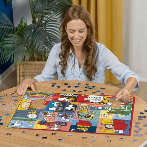 Peanuts Moments Collage Movies & TV Jigsaw Puzzle - 1000 pc - Image 3