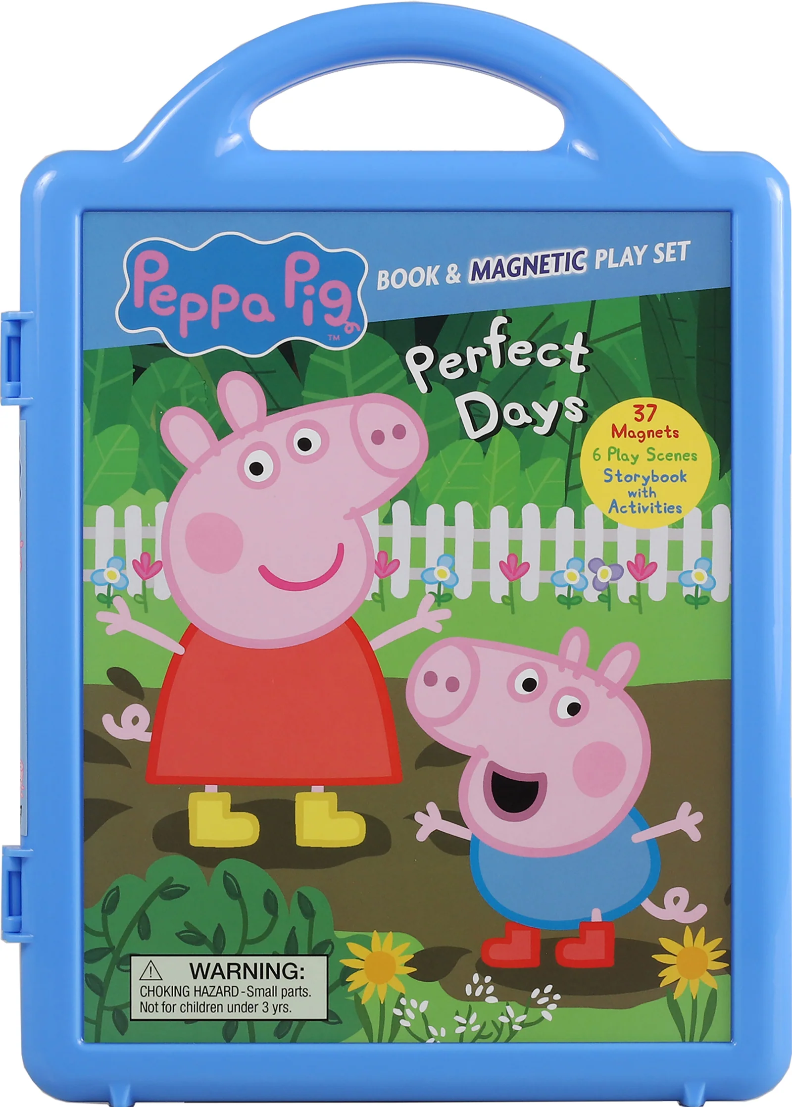 Peppa Pig Portable Magnetic Playset with Storybook