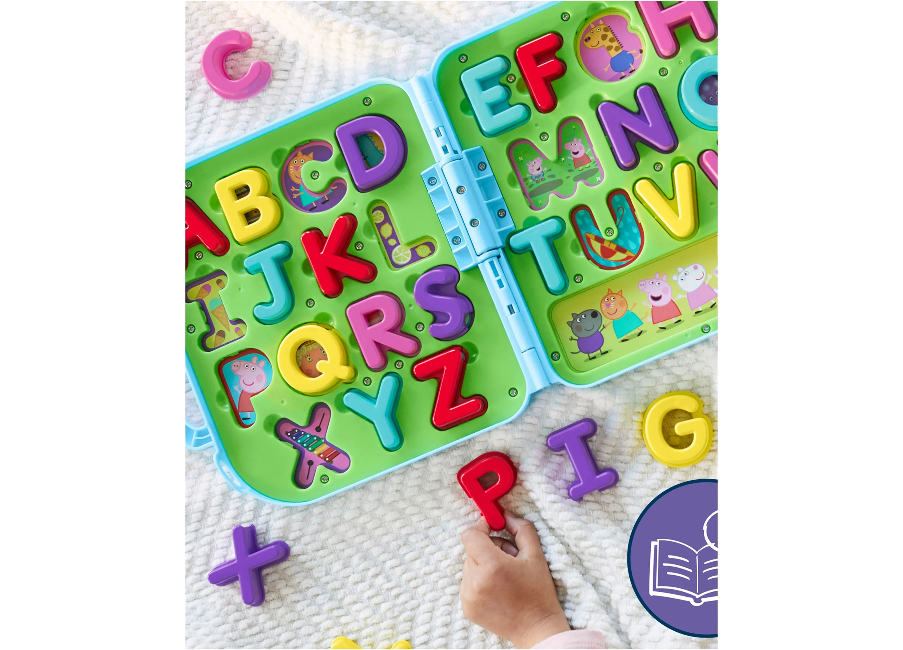 Peppa Pig - Peppa's Alphabet Case - Interactive Educational Toy - Image 9