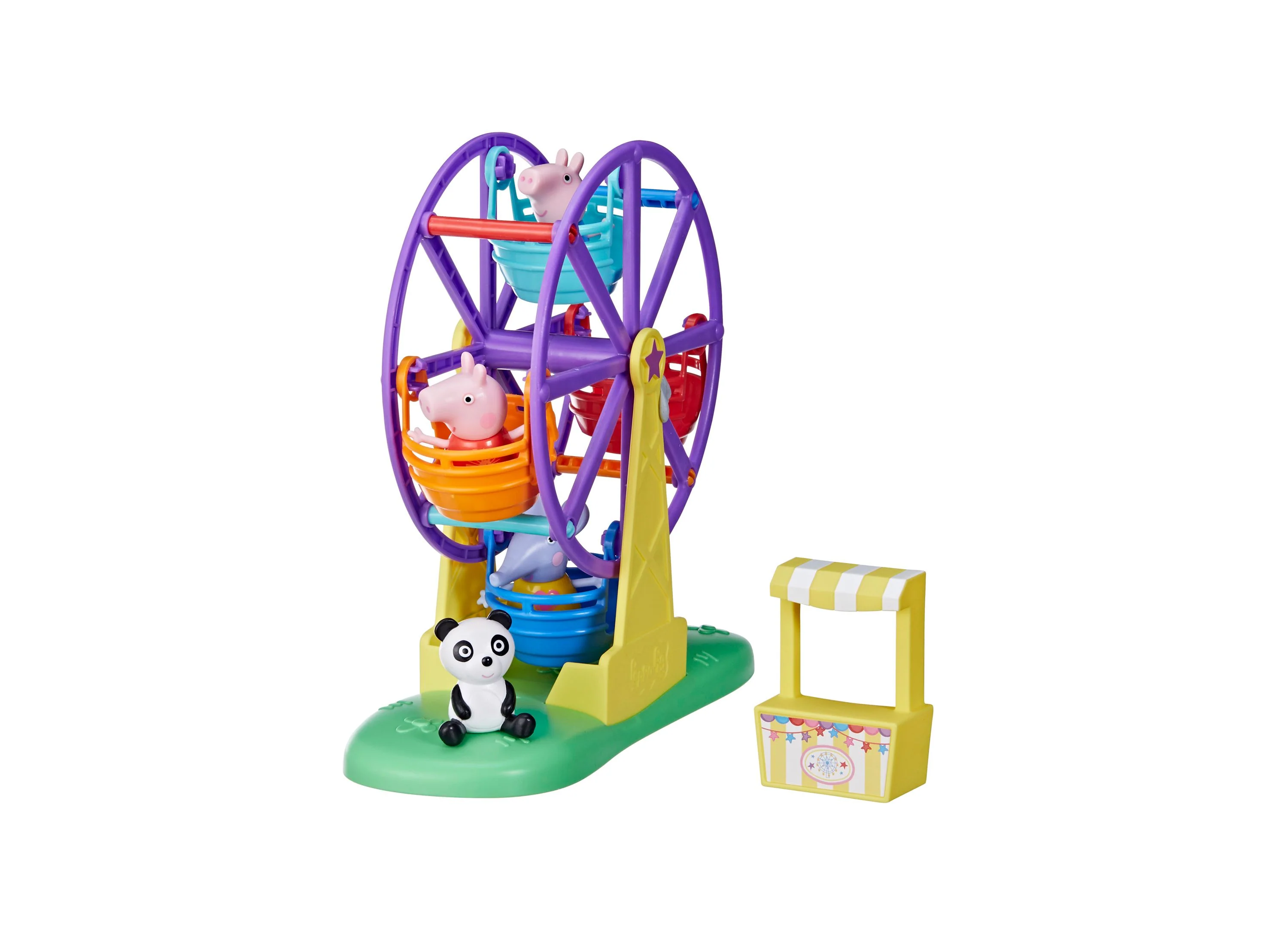 Peppa Pig Peppa's Fun Fair Playset with Spinning Ferris Wheel - Image 15