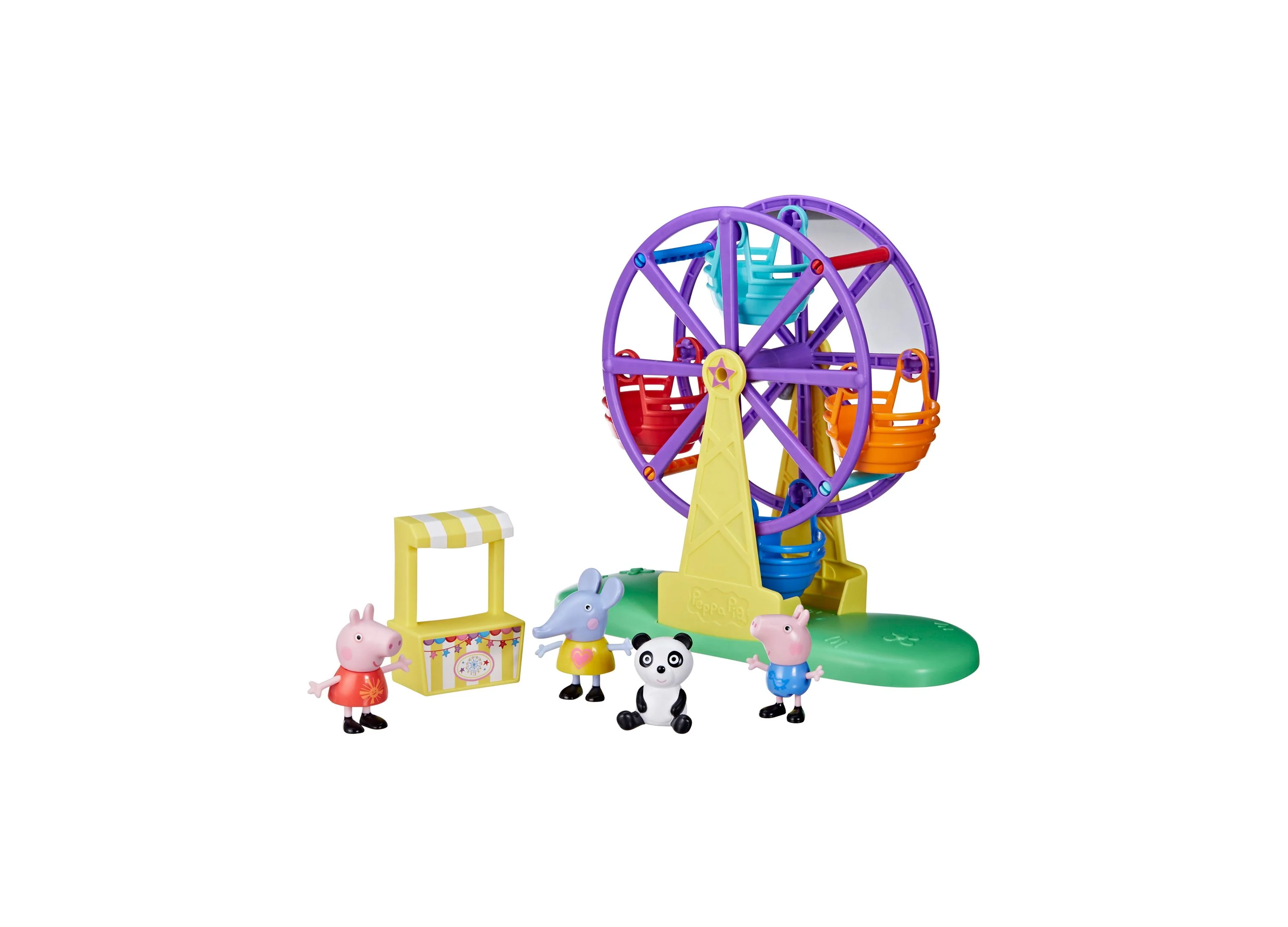 Peppa Pig Peppa's Fun Fair Playset with Spinning Ferris Wheel - Image 17