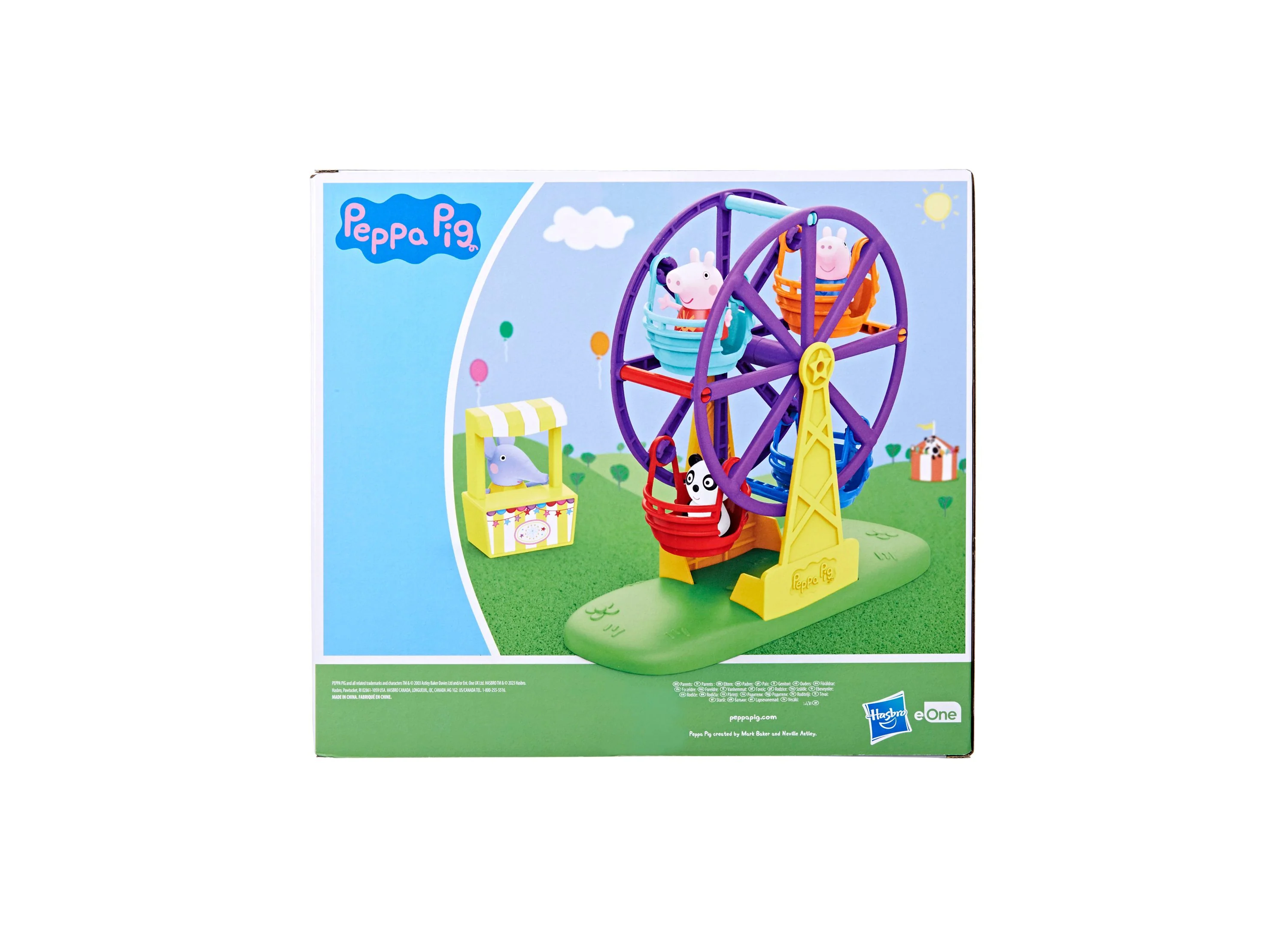 Peppa Pig Peppa's Fun Fair Playset with Spinning Ferris Wheel - Image 4