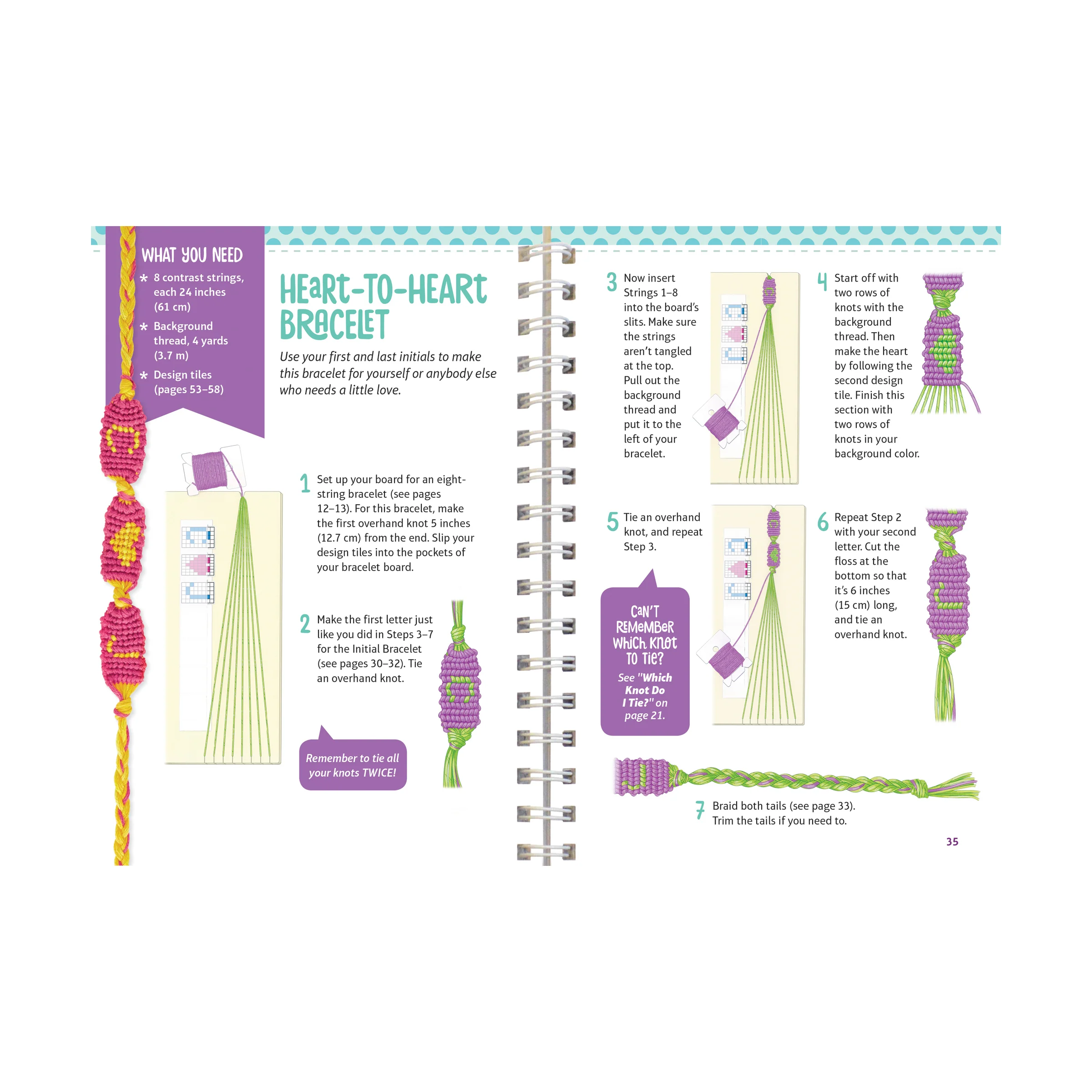 Klutz Personalized Friendship Bracelet Maker Kit - Image 5