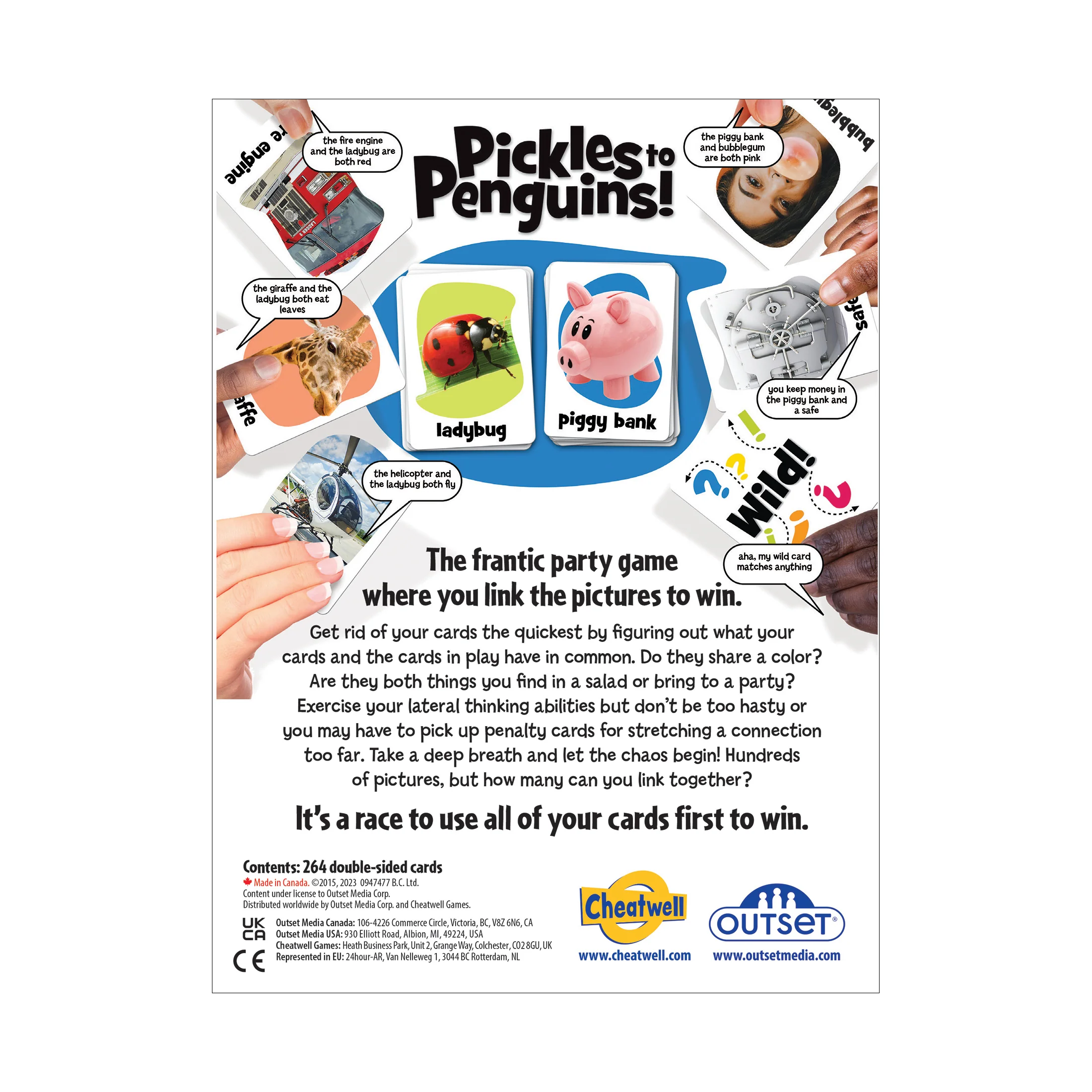 Pickles to Penguins! Quick-Thinking Linking Card Game - Image 2