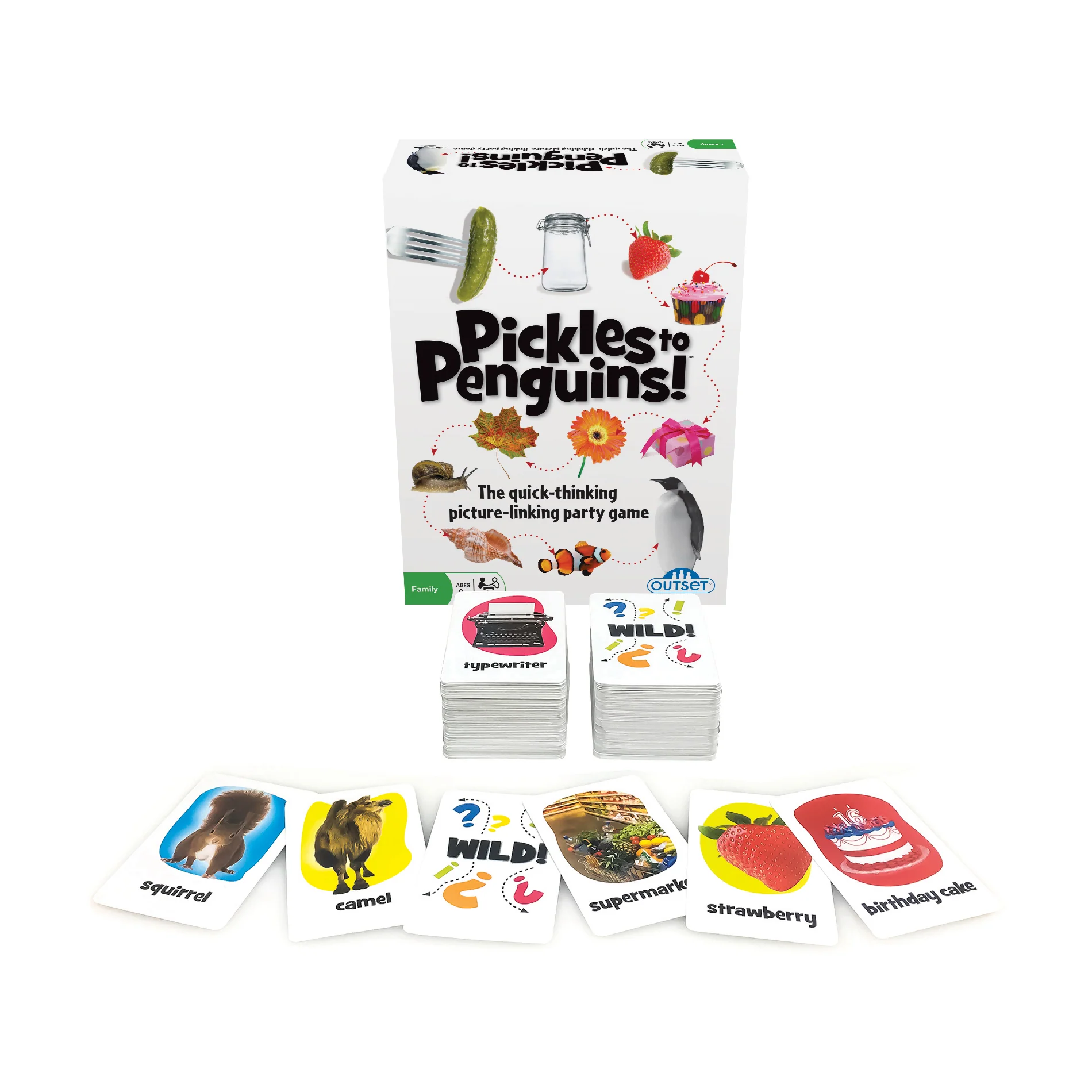 Pickles to Penguins! Quick-Thinking Linking Card Game - Image 3