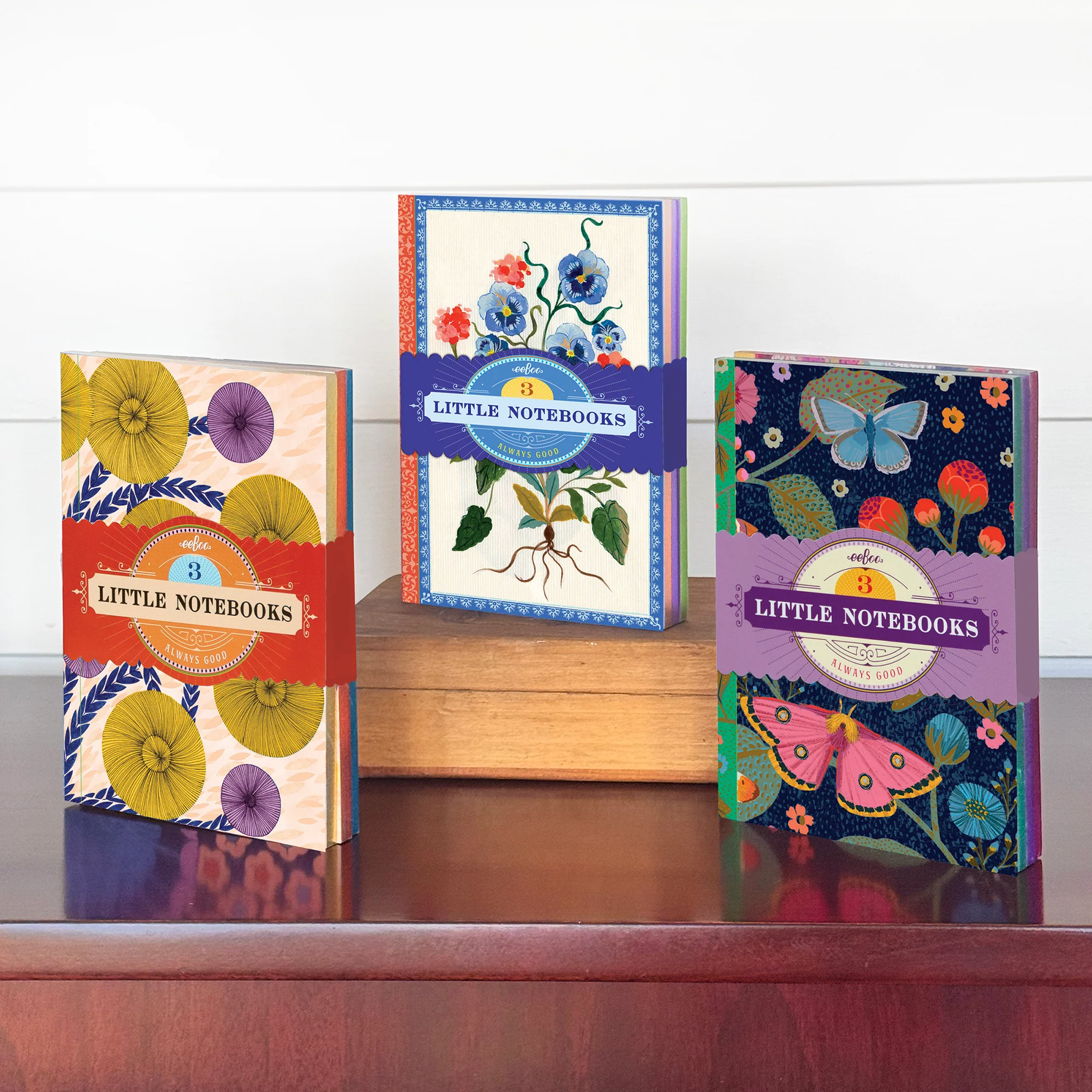 Piece&Love Flora's 3-Pack Mini Notebooks - Image 5