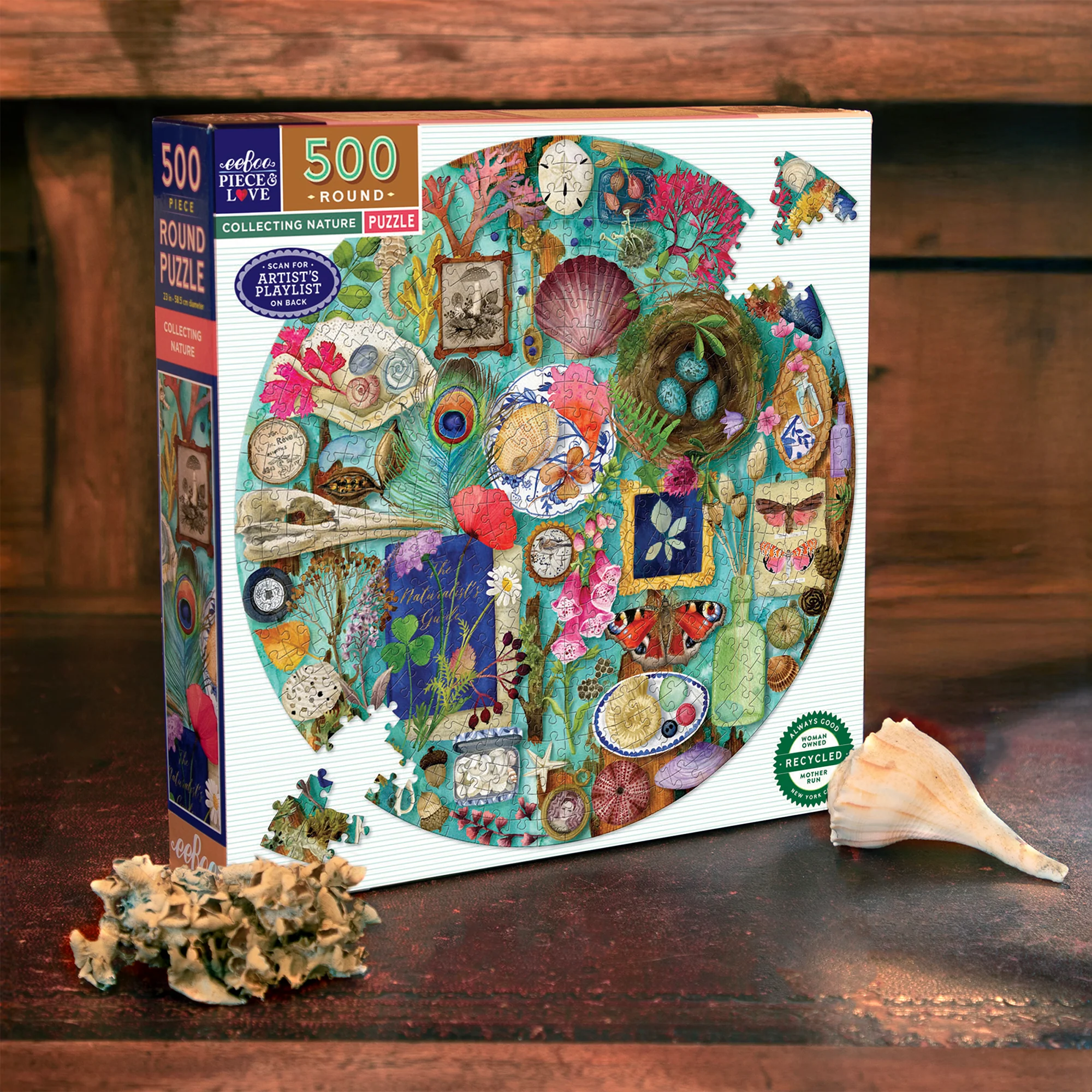 Piece&Love Collecting Nature Jigsaw Puzzle - 500 pc - Image 3