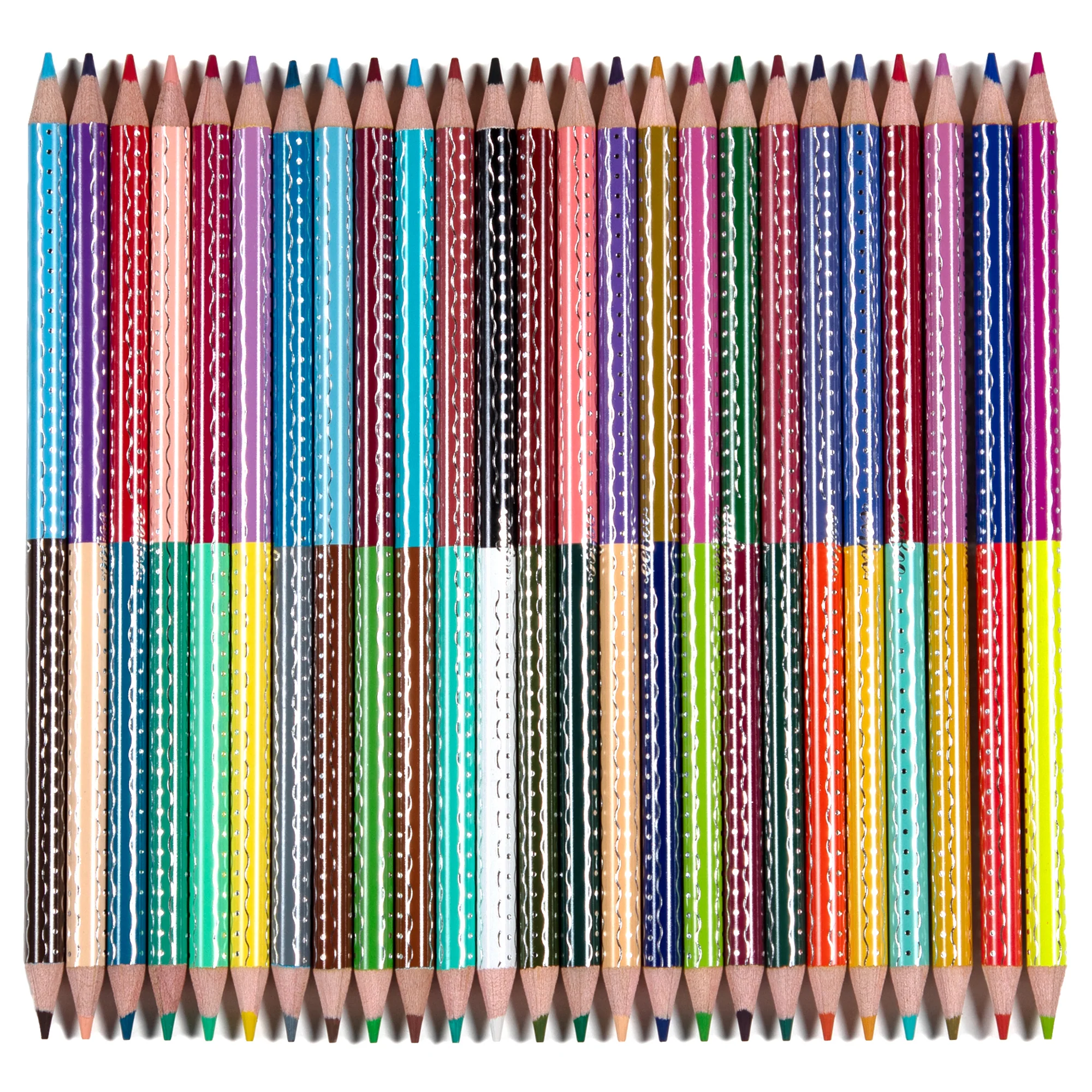 Piece&Love: Double-Sided Colored Pencils - Cecilia's - 25pc Set