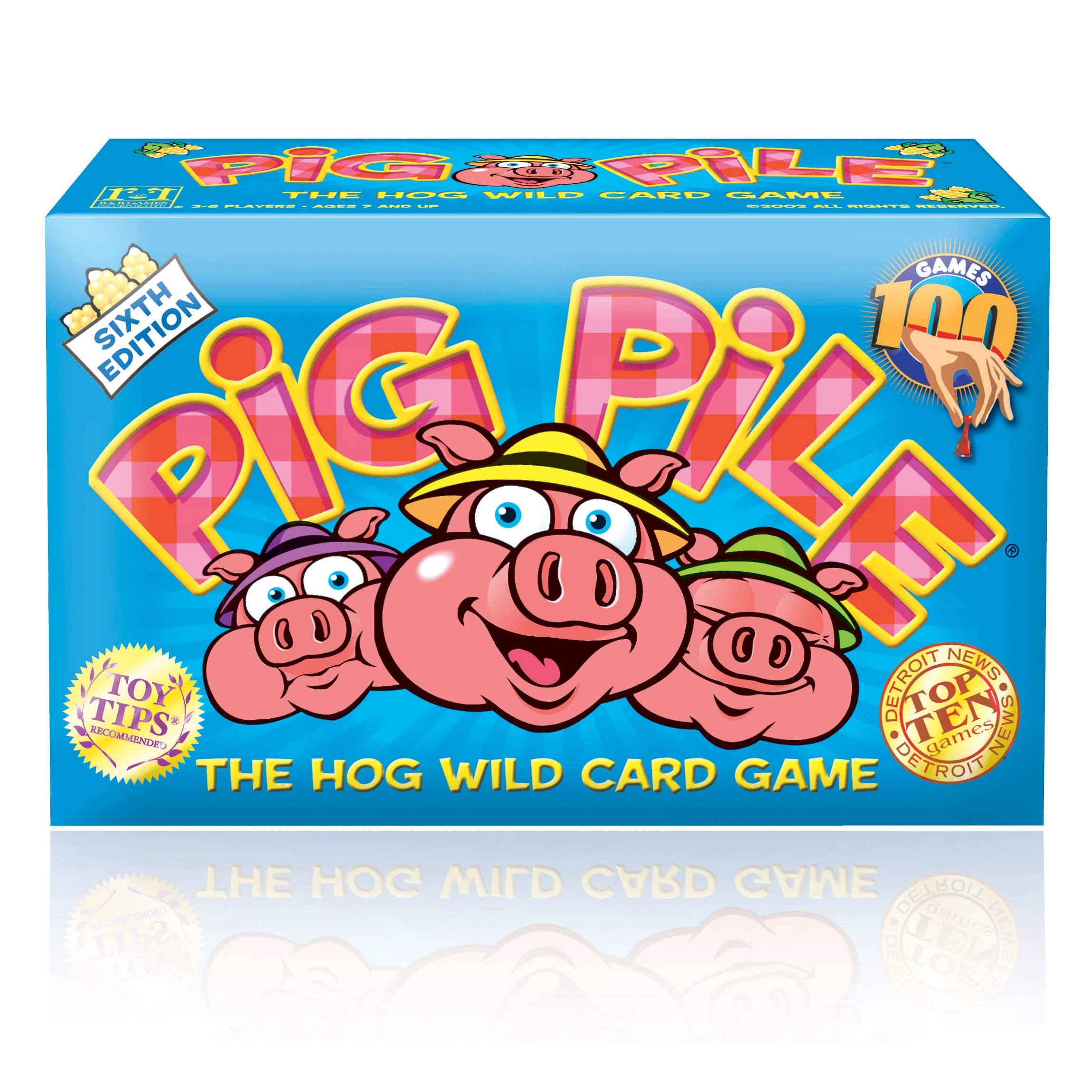 Pig Pile Fast-Paced Family Card Game