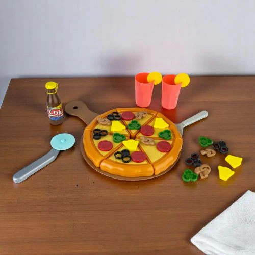 Chef's Delight Pizza Play Set - 43 Piece - Image 14