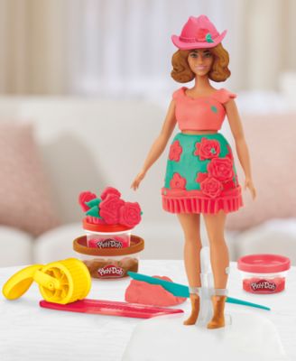 Play-Doh Barbie Florals and Fringe Fashion Designer Set - Image 3