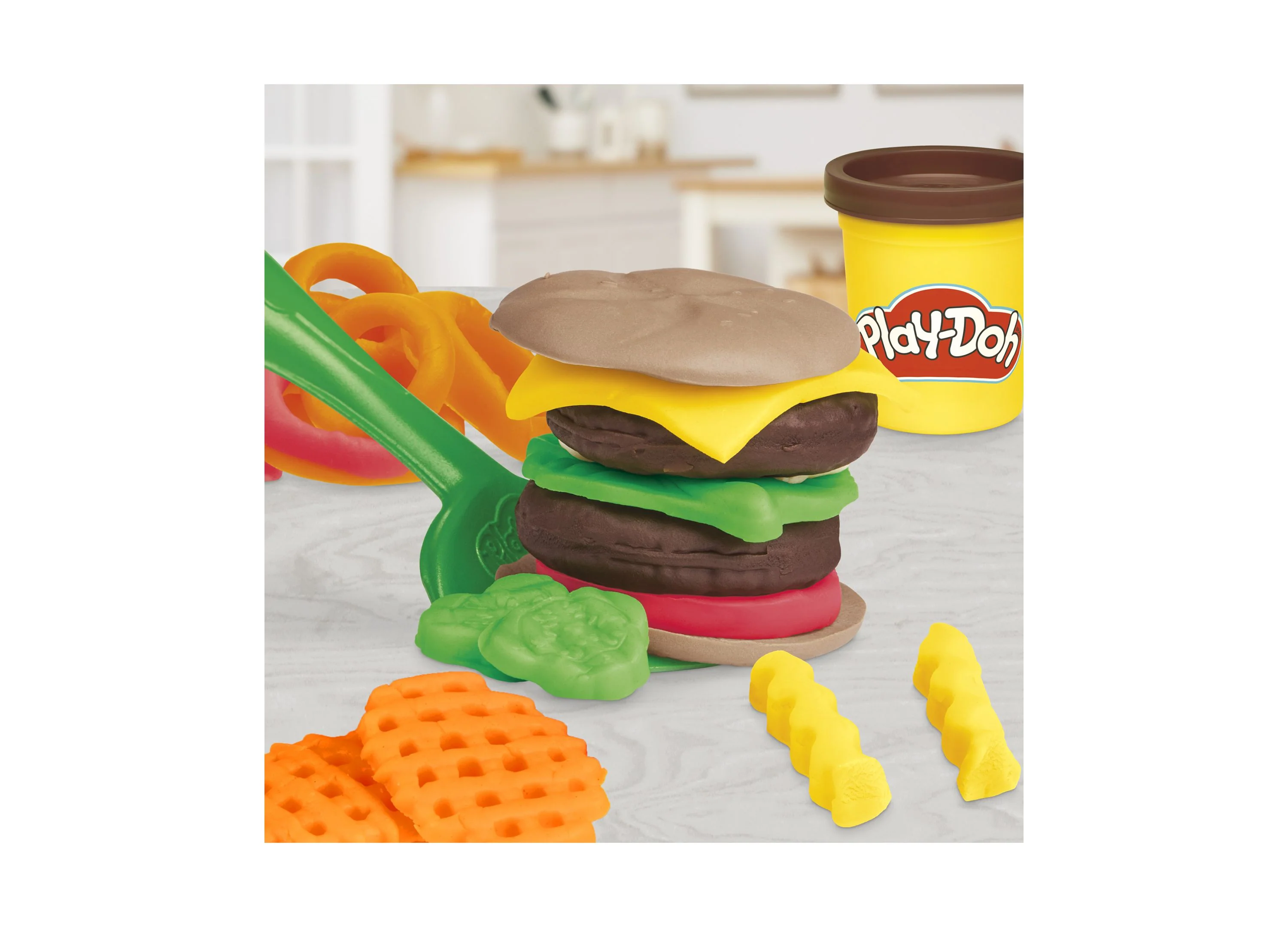 Play-Doh Burger Truck Creations Playset - Culinary Art Fun - Image 5