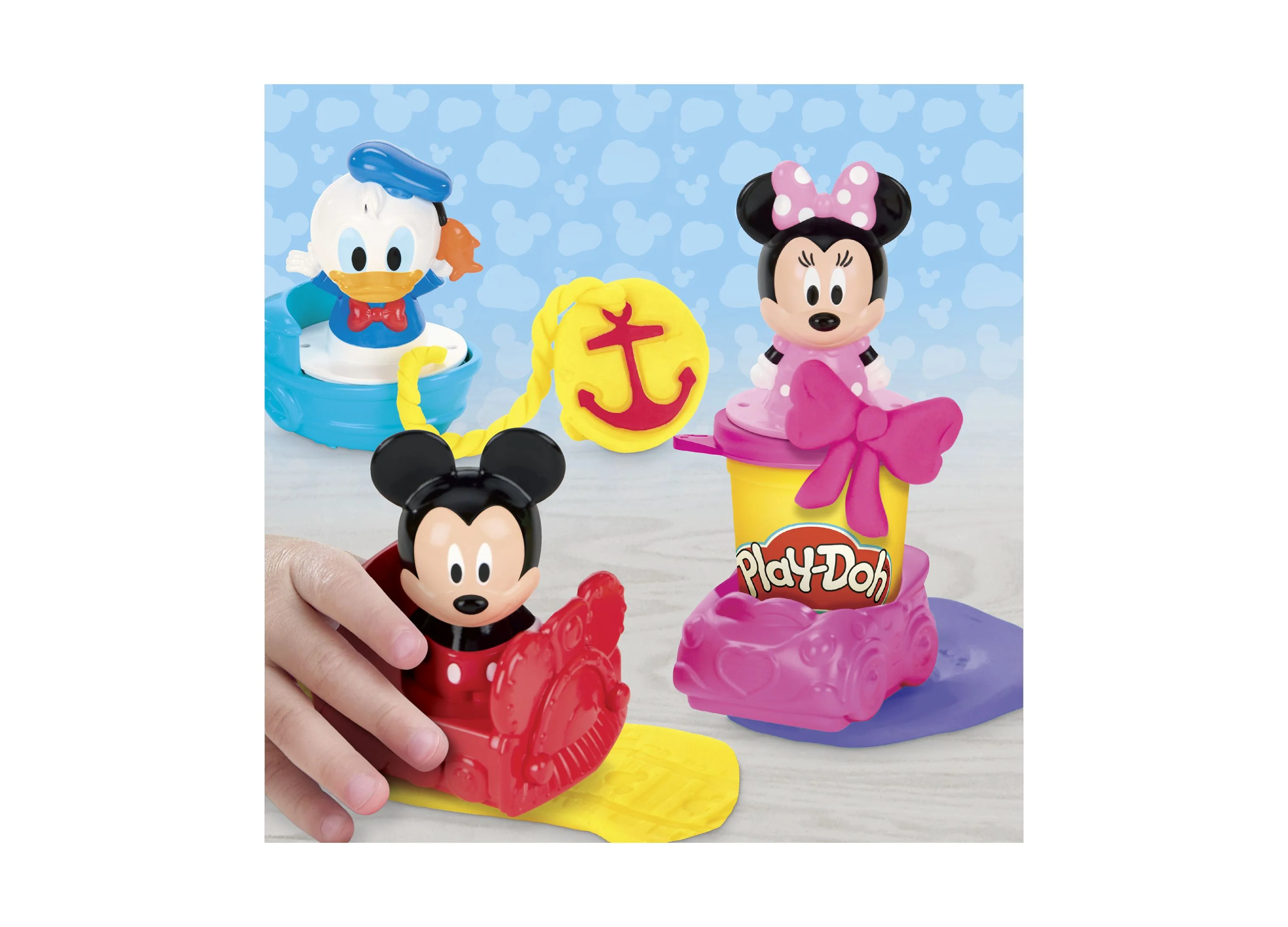 Play-Doh Disney Junior Mickey Mouse Stamp and Go Creative Megapack - Image 8