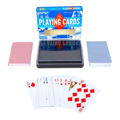 Peter Pro Premier Plastic Dual Deck Playing Cards