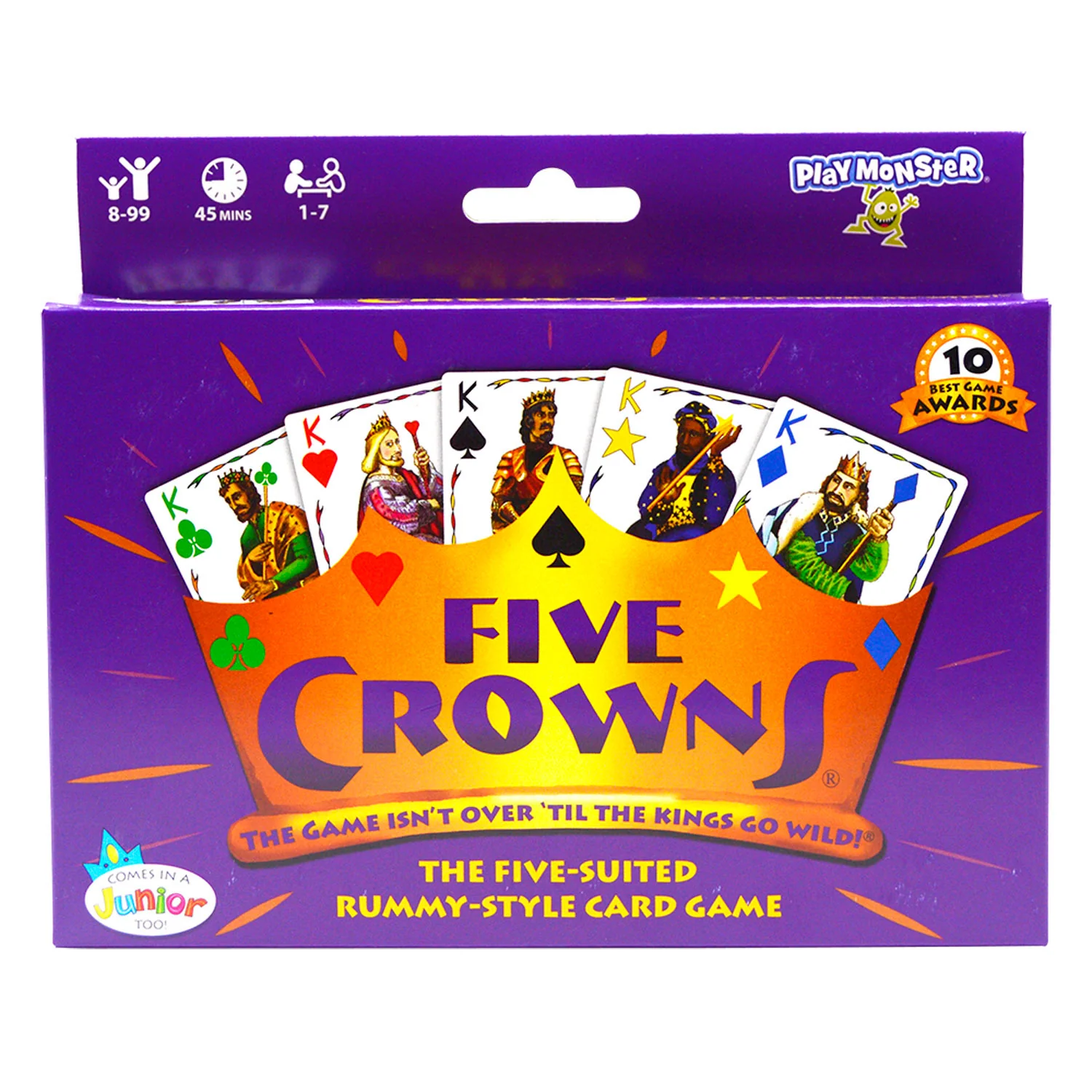 PlayMonster Five Crowns Card Game, Double Pack - Image 2
