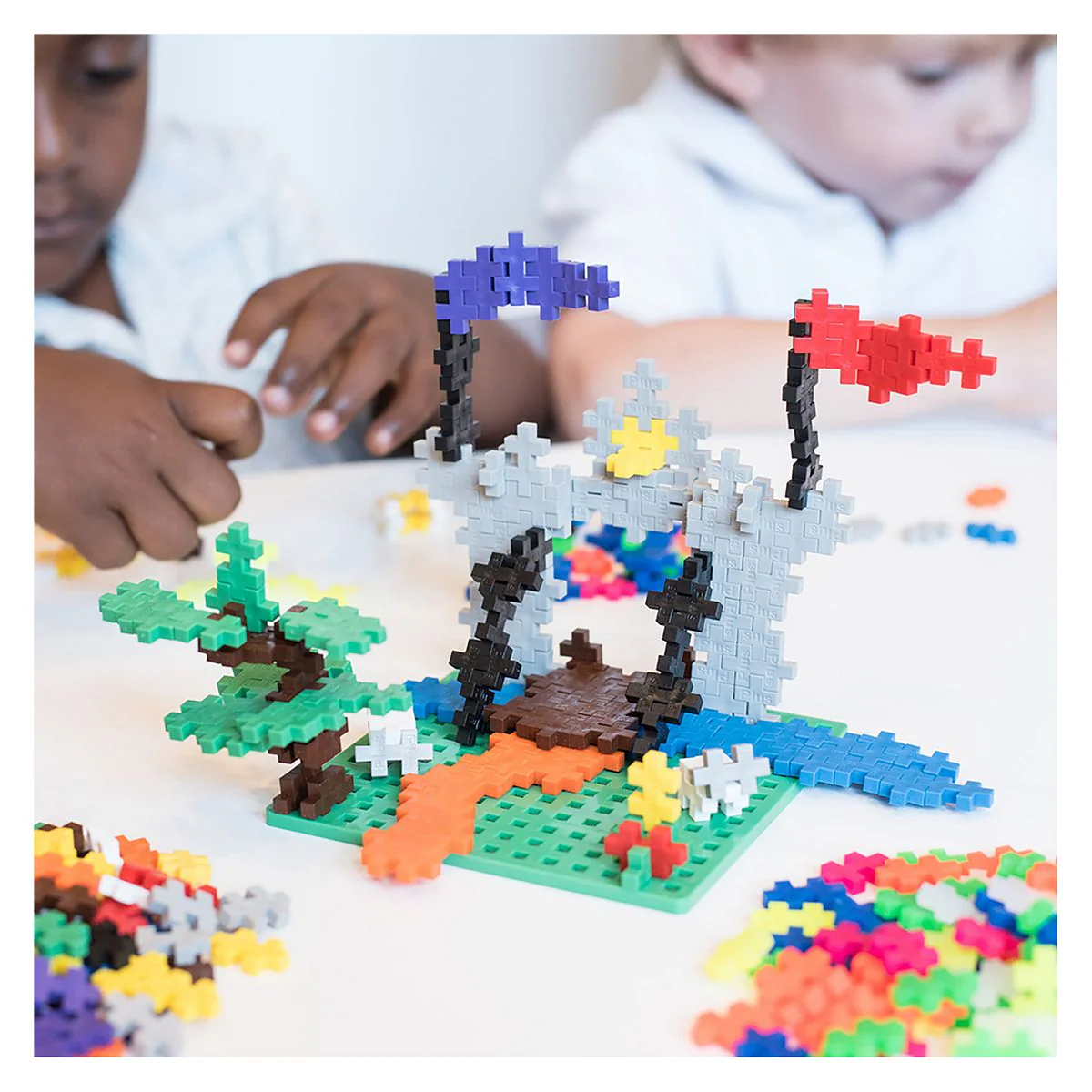 Plus-Plus Learn To Build Set, Basic - 600 Pieces - Image 2
