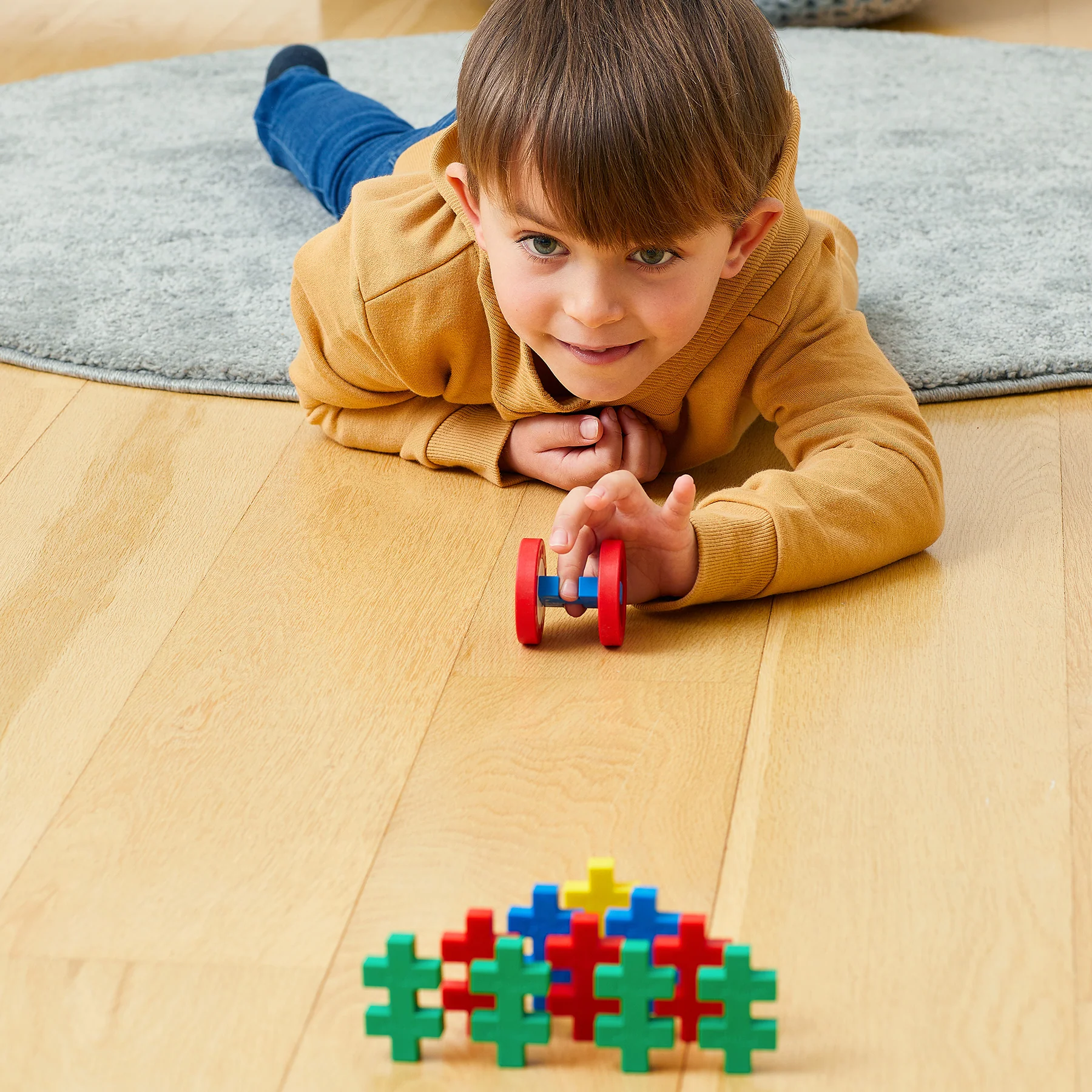 Plus-Plus Learn to Build BIG 130-Piece Activity Set - Multicolor - Image 4