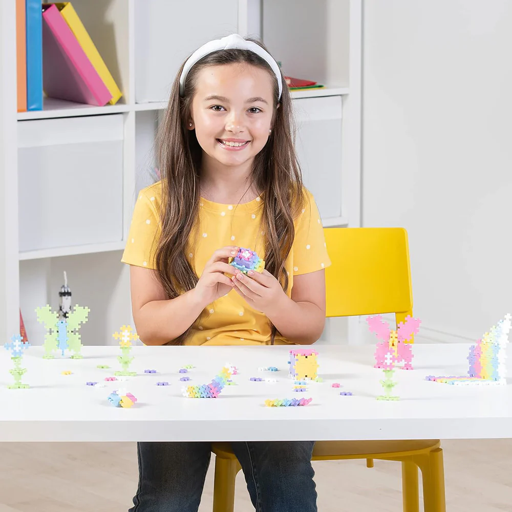 Plus-Plus Super Tube - Pastel Mix Construction Set - 500 Pieces - Image 7