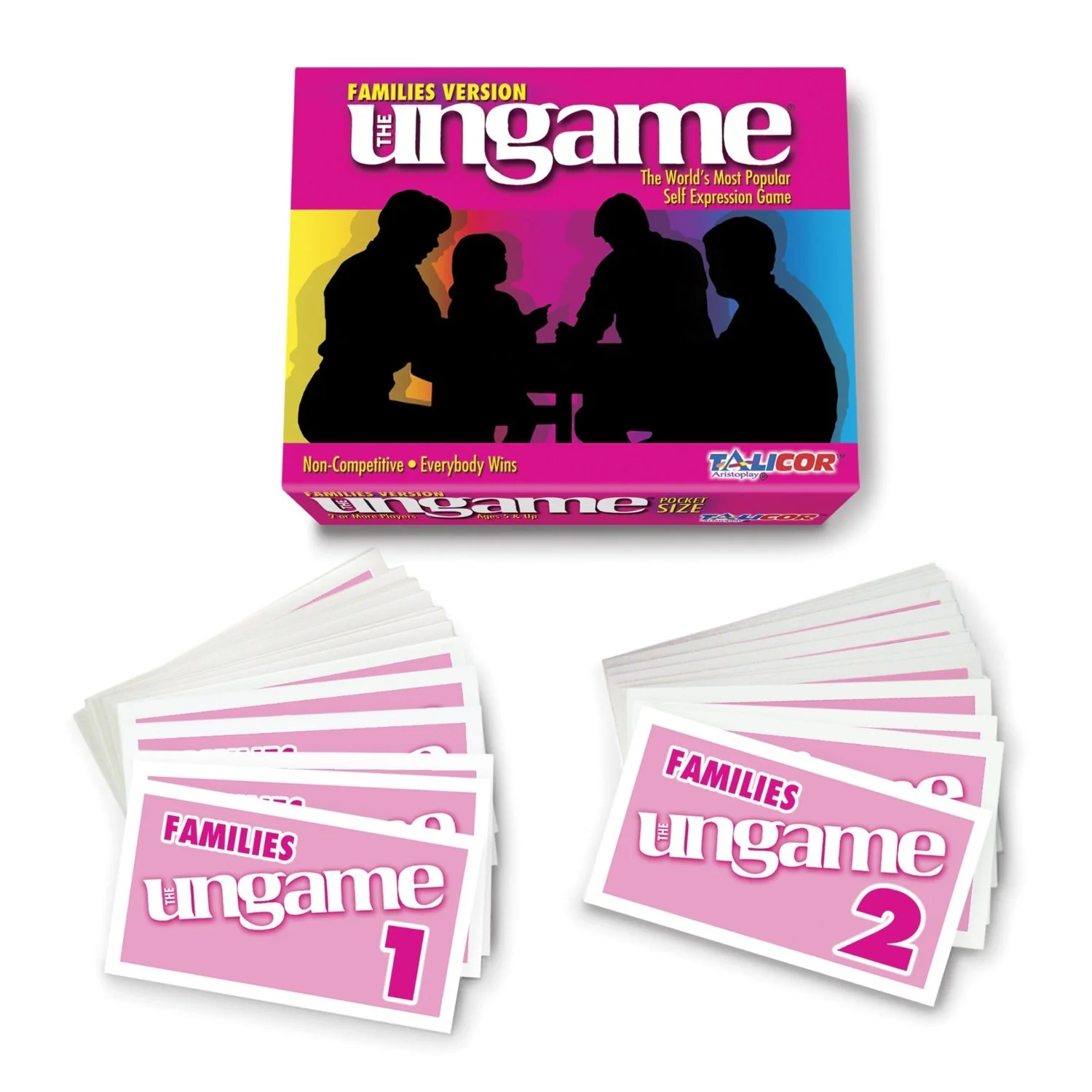 Pocket UnGame Families Edition - Conversation Starter Card Game - Image 2