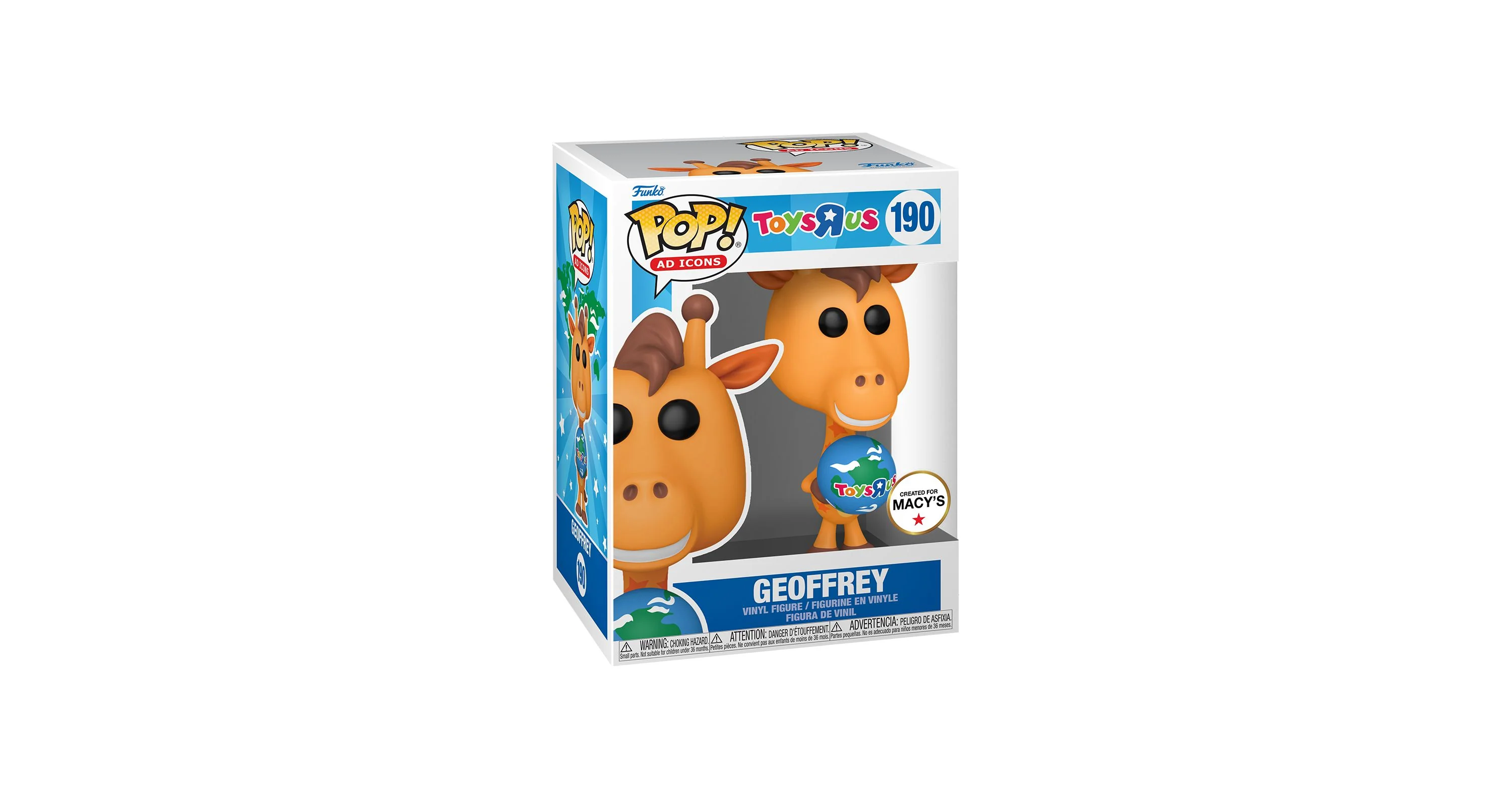 Funko POP Ad Icons 5.2 inch Geoffrey with Globe Vinyl Figure