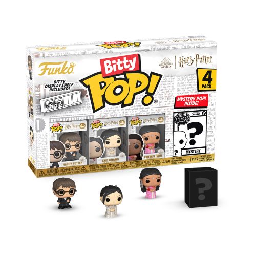 Funko Bitty POP! Harry Potter Mini Figures 0.9 inch Collectible Set - 4pk