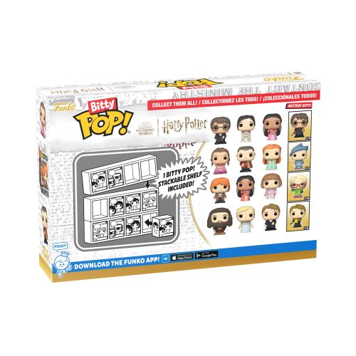 Funko Bitty POP! Harry Potter Mini Figures 0.9 inch Collectible Set - 4pk - Image 3