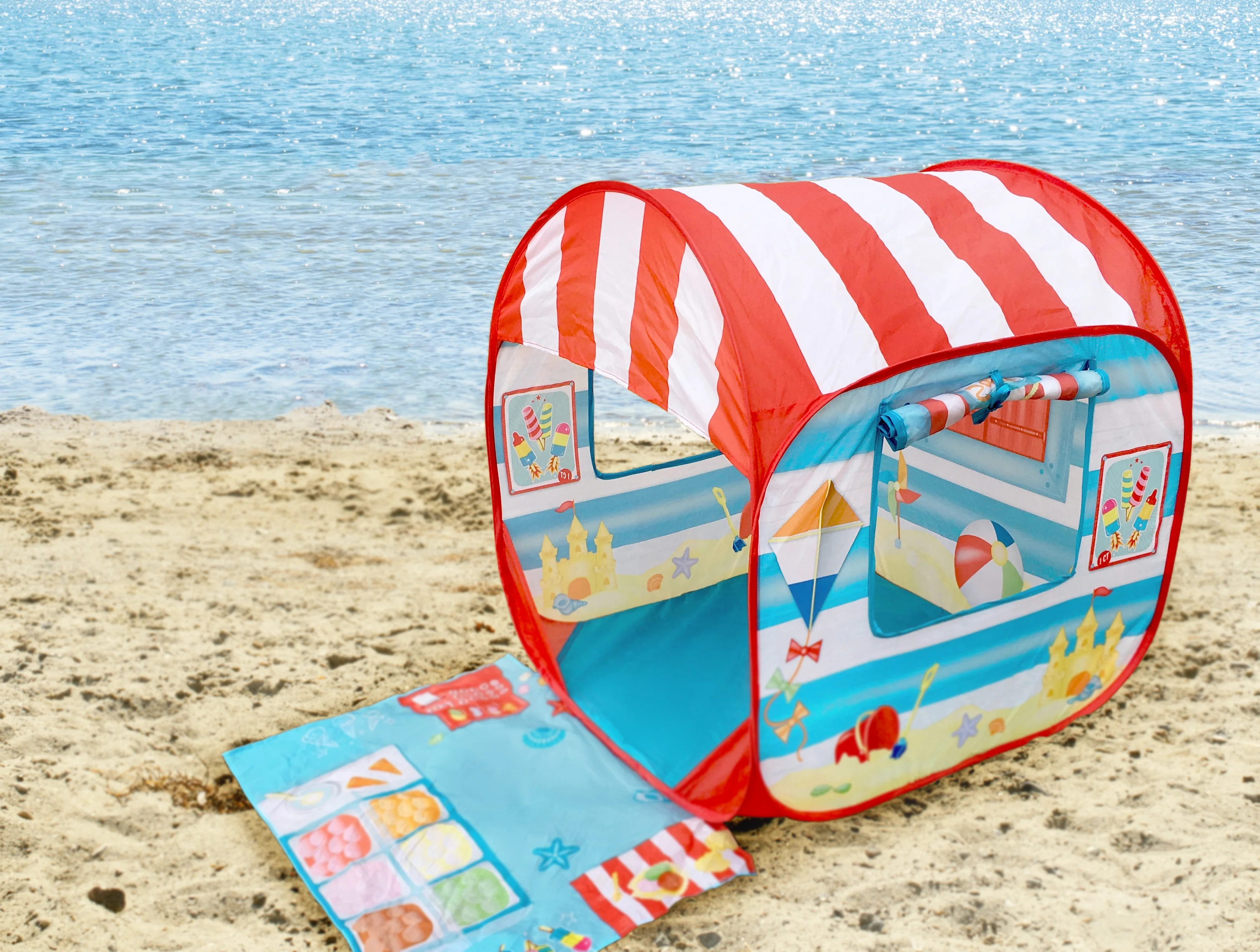 Pop it Up Toy Play Tent | Magical UPF 50+ Beach Haven for Kiddos - Image 3