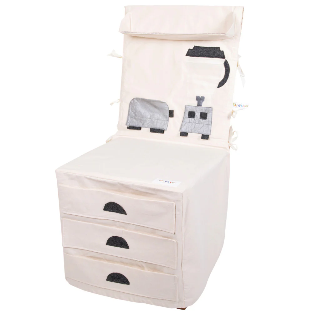 PopOhVer Deluxe Pretend Play Kitchen Counter Set
