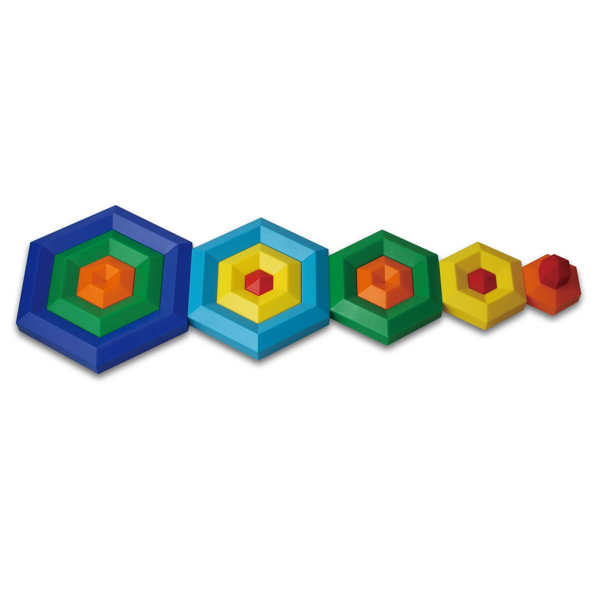 Popular Playthings Hexacus Stacking Game - Colorful Educational Toy - Image 4